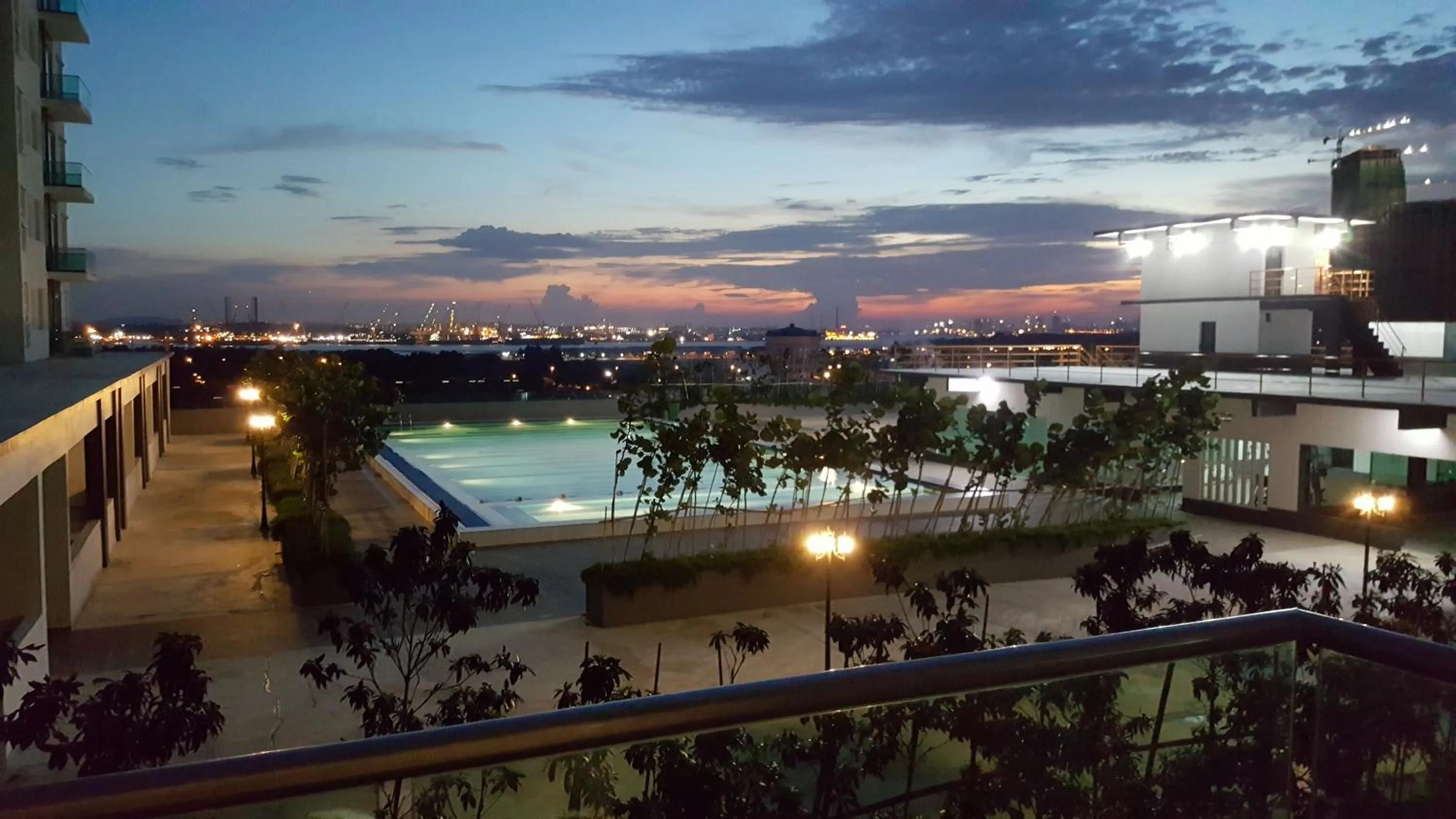 Property building in D'calton seaview apartment