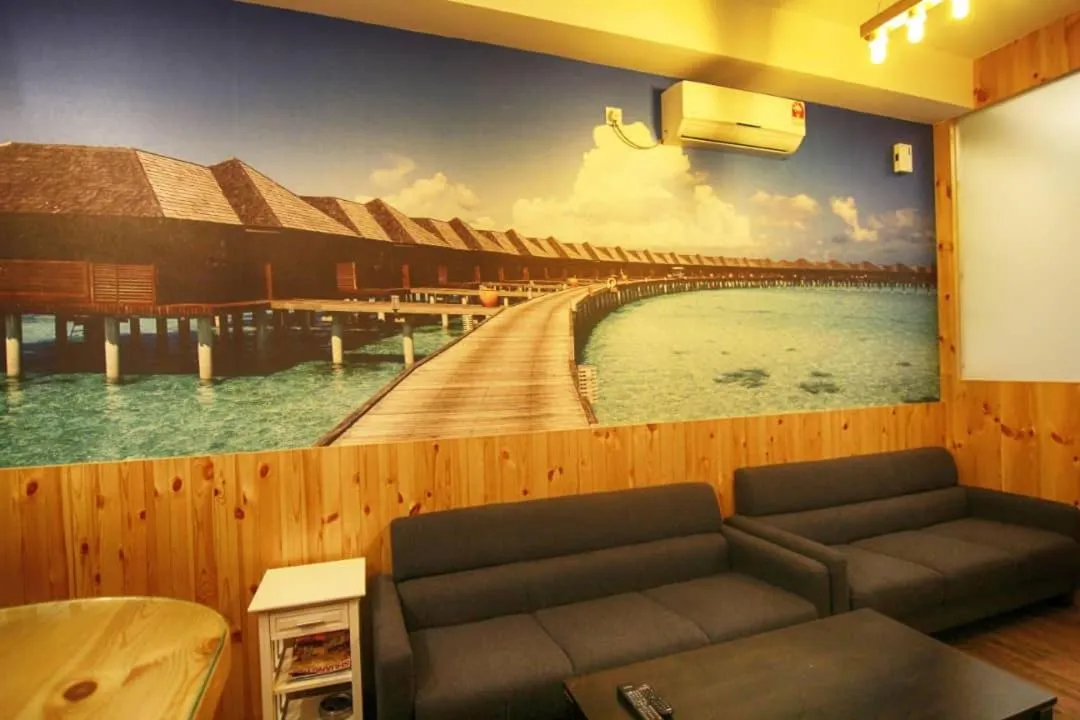 Lobby or reception in D'calton seaview apartment