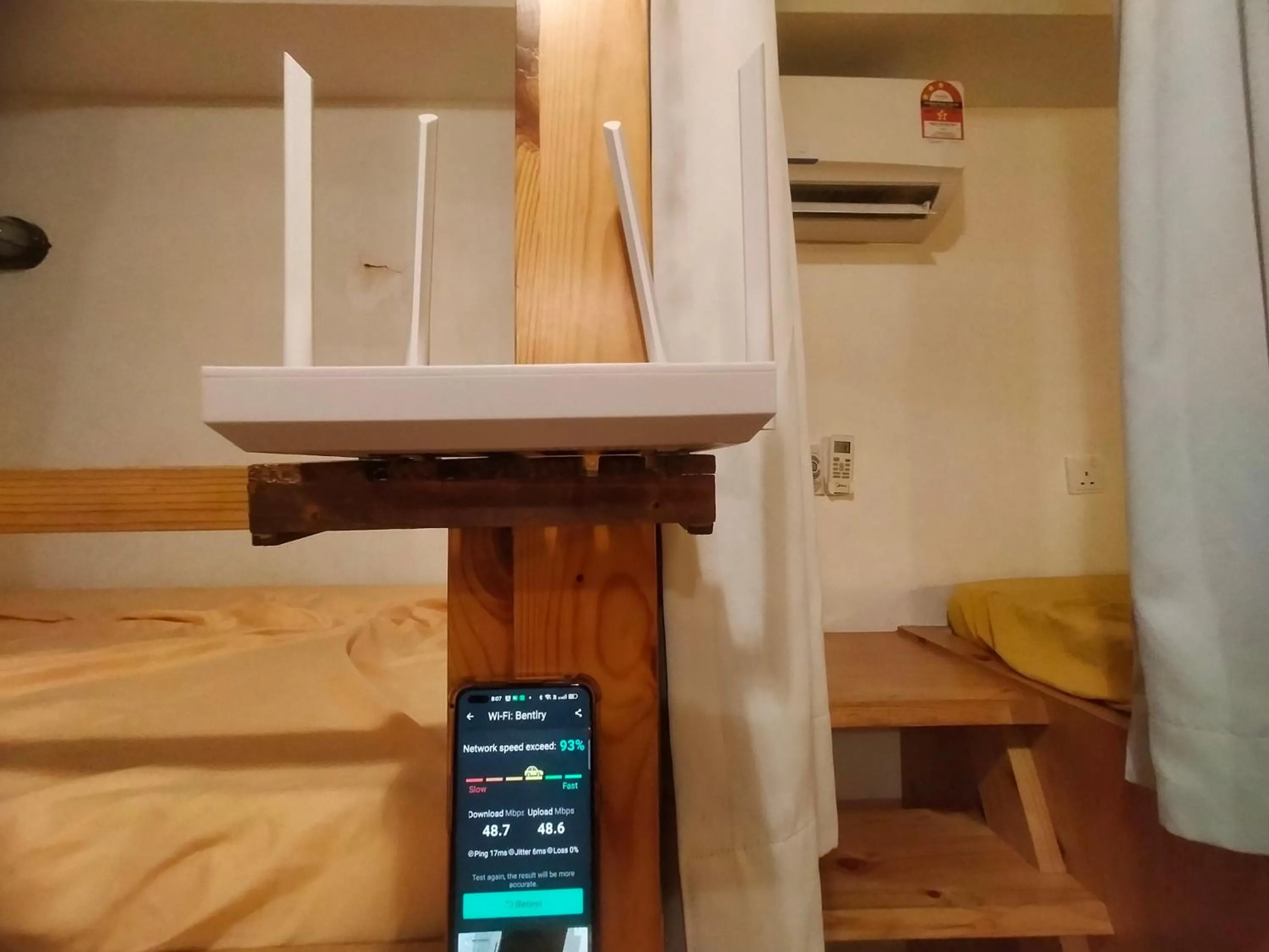 Bed in D'calton seaview apartment