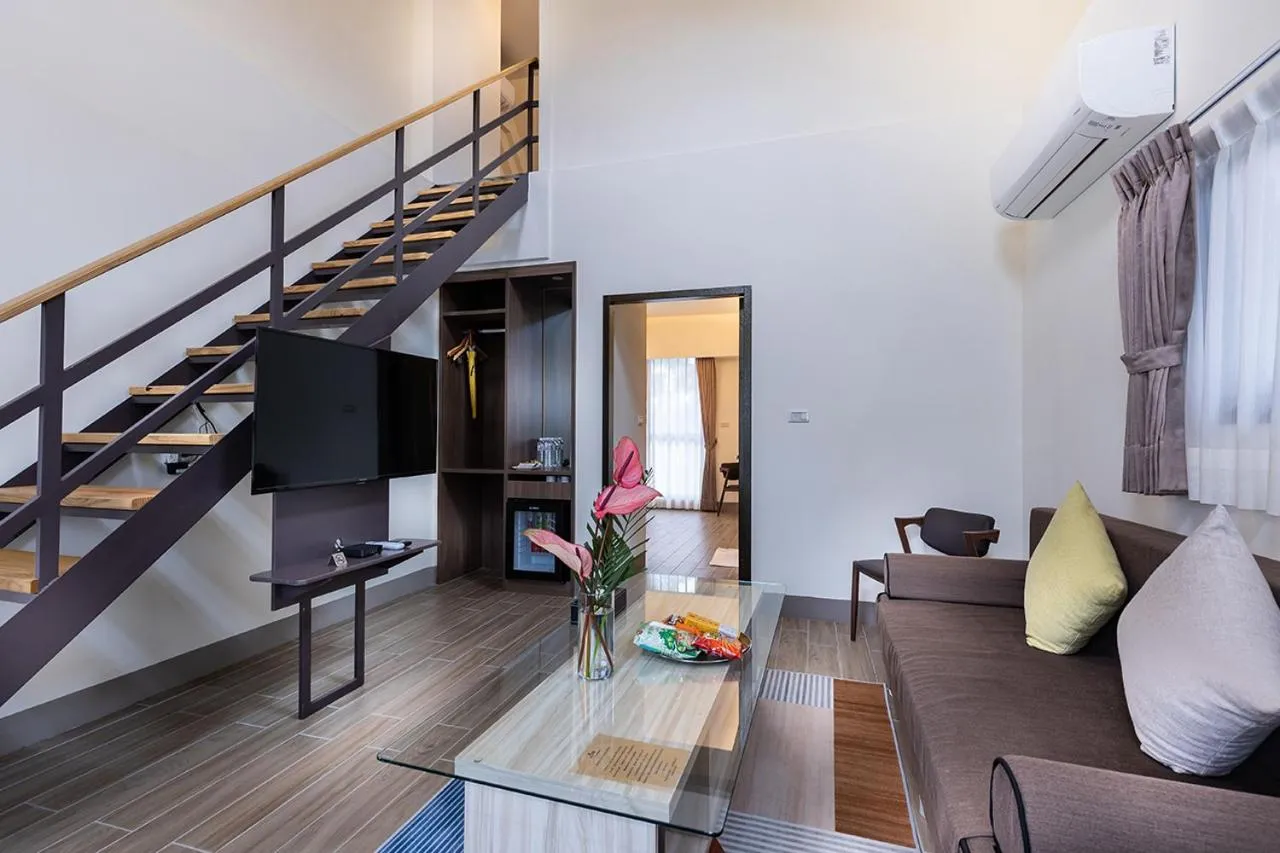 Living room in Hoya Spa Hotel