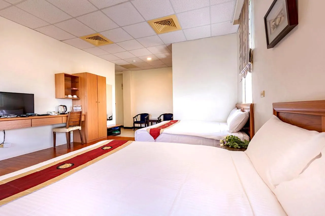 Bed in Hoya Spa Hotel