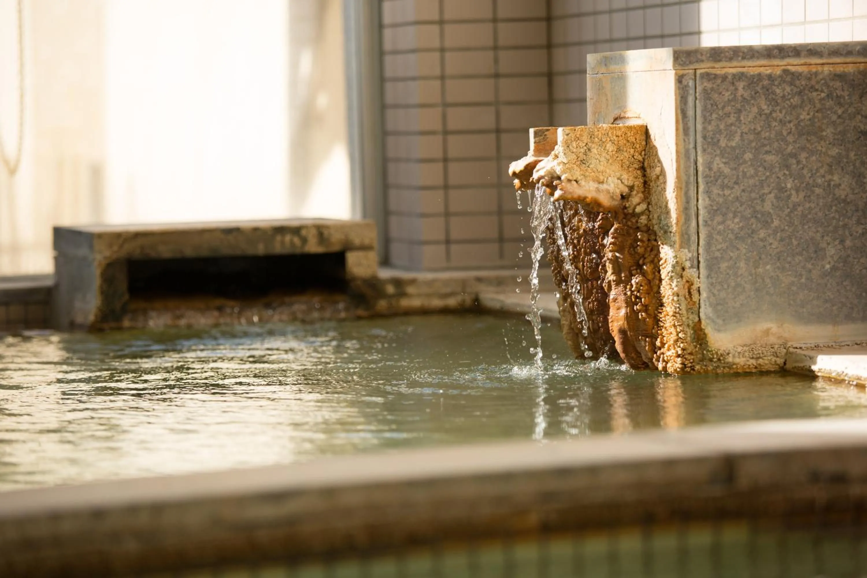 Hot Spring Bath in Hotel Keipu