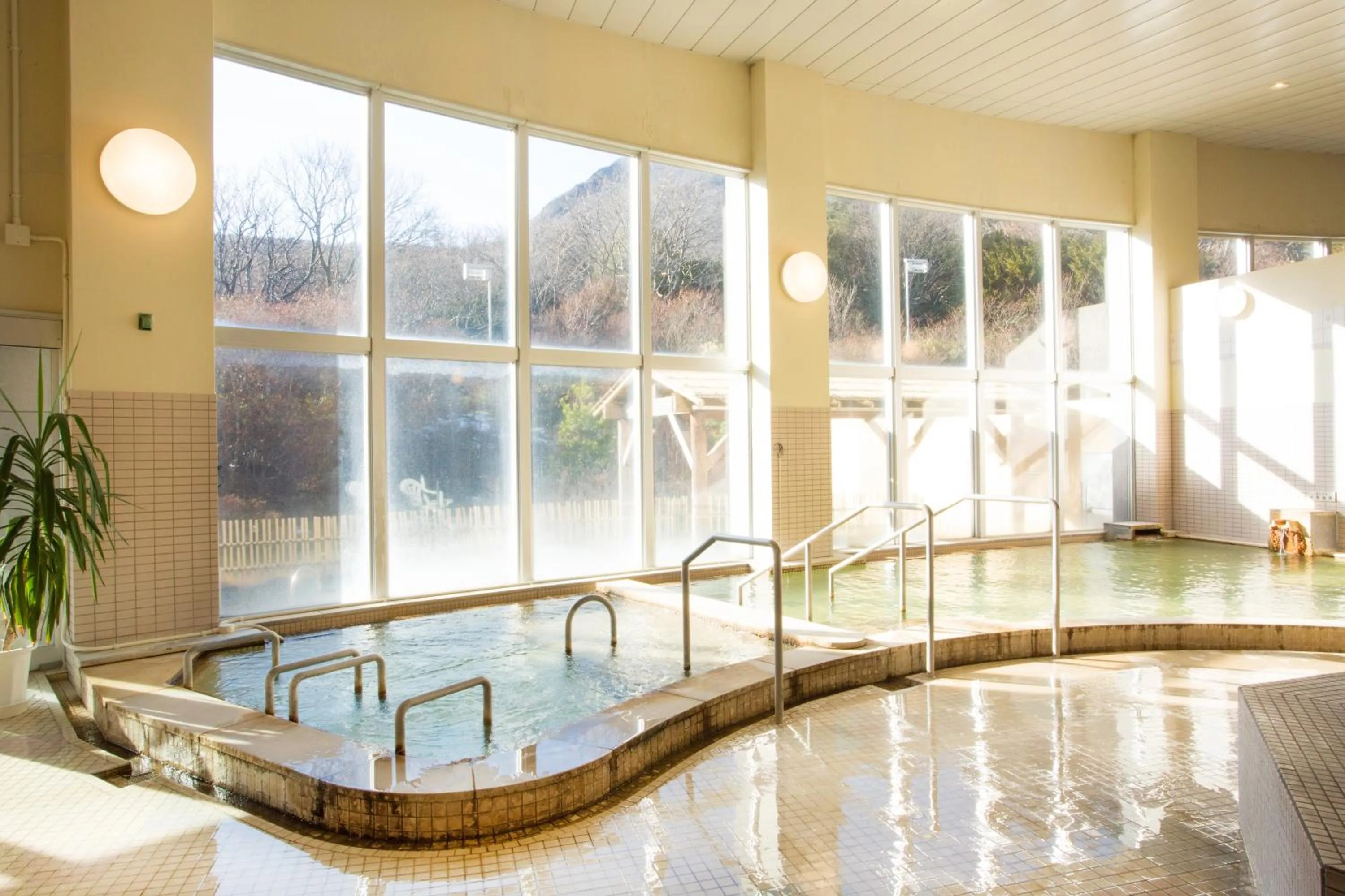Hot Spring Bath in Hotel Keipu