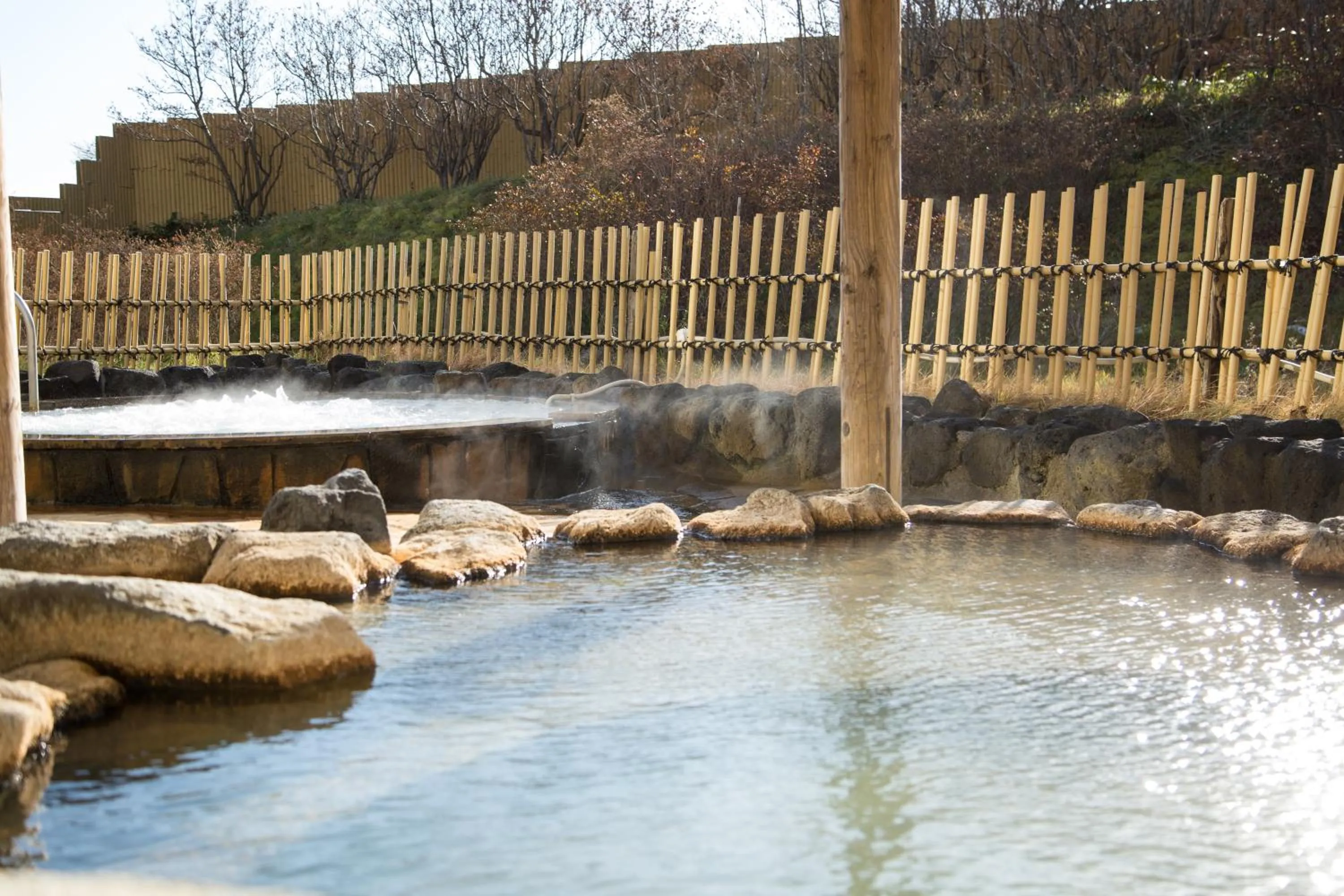 Hot Spring Bath in Hotel Keipu