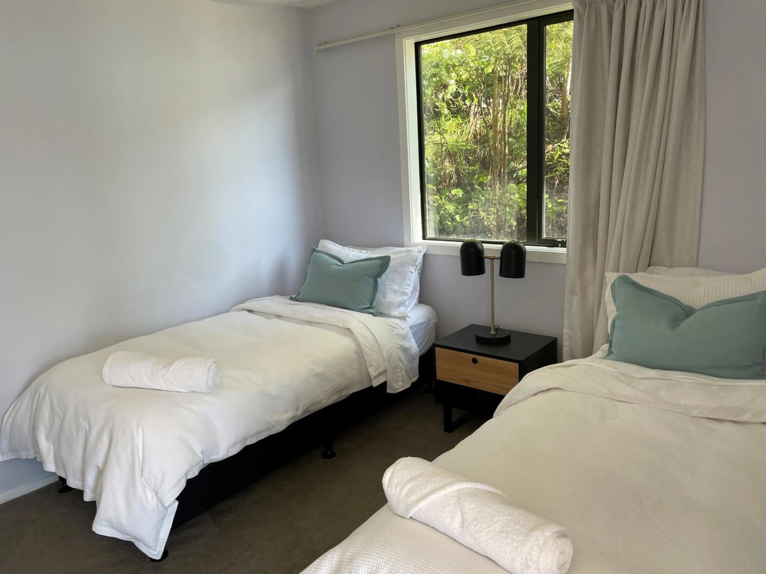 Bedroom, Bed in The Lodge At Te Rawa