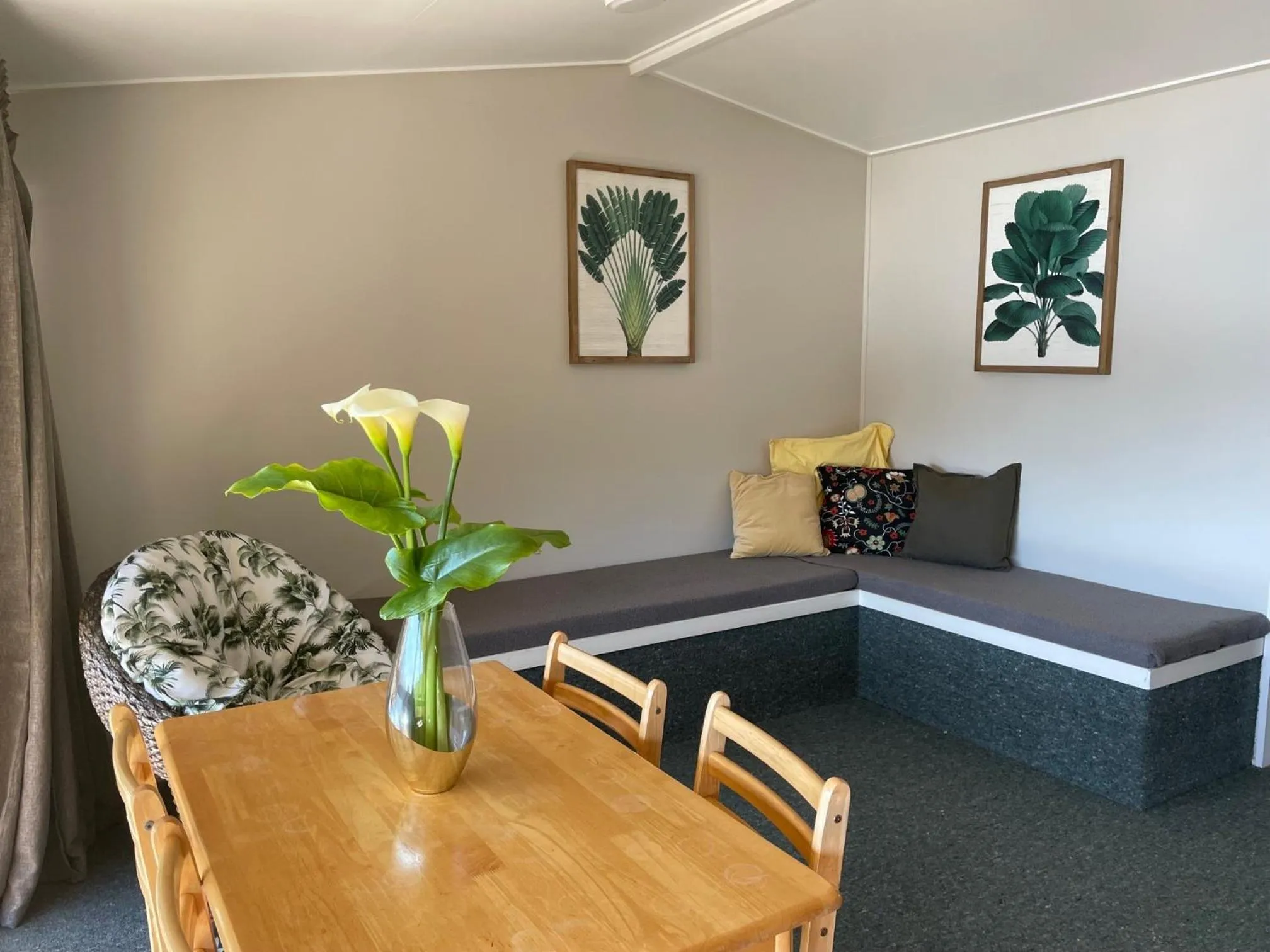 Living room in The Lodge At Te Rawa