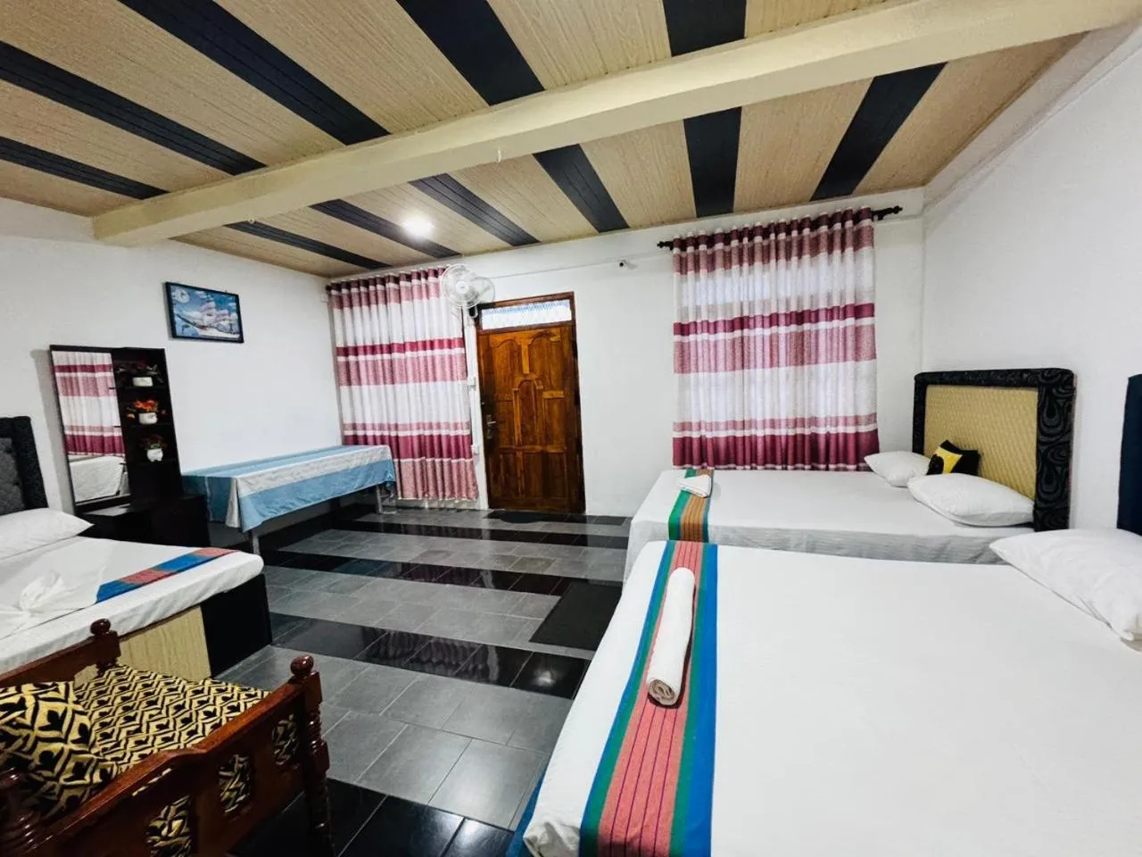 Bed in Dambulla Tourist Resort