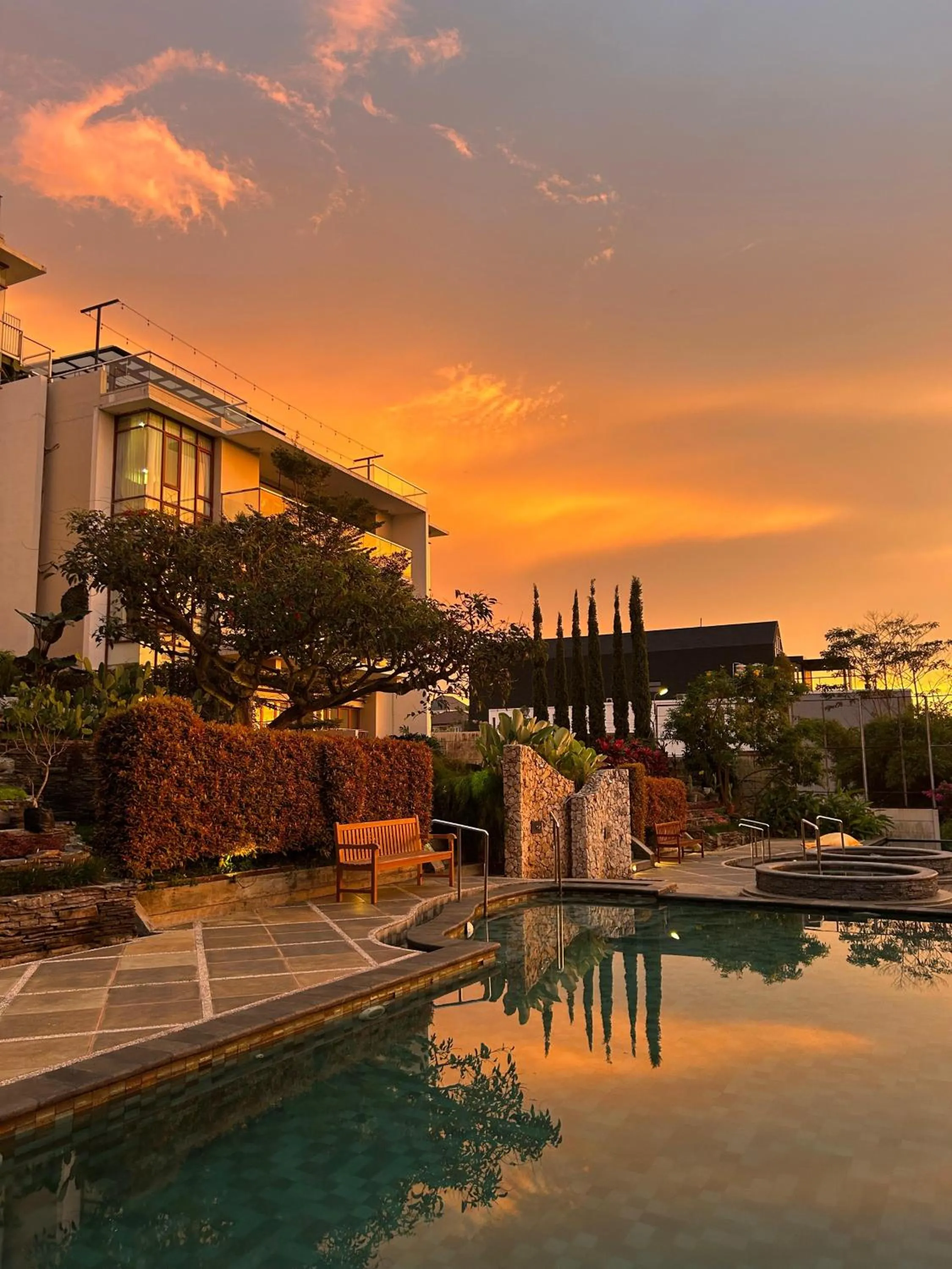 Garden in Roemah Asri Villa - Resor Dago Pakar