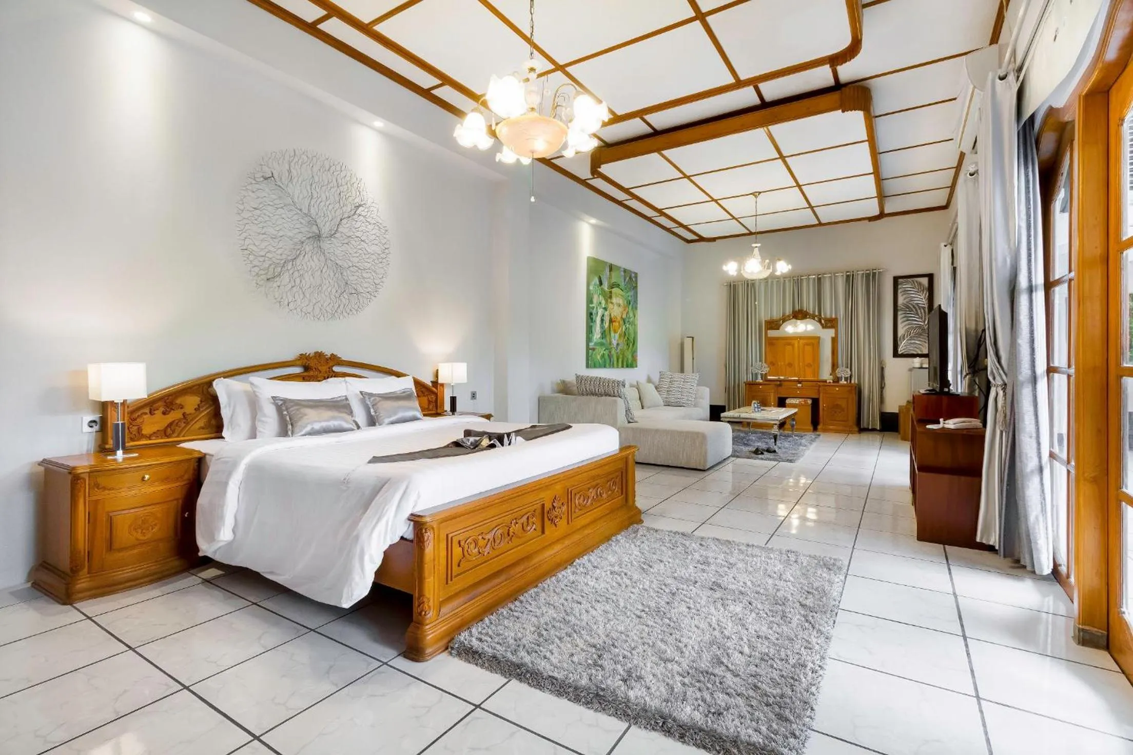 Bedroom, Bed in Raintree Boutique Villa & Gallery