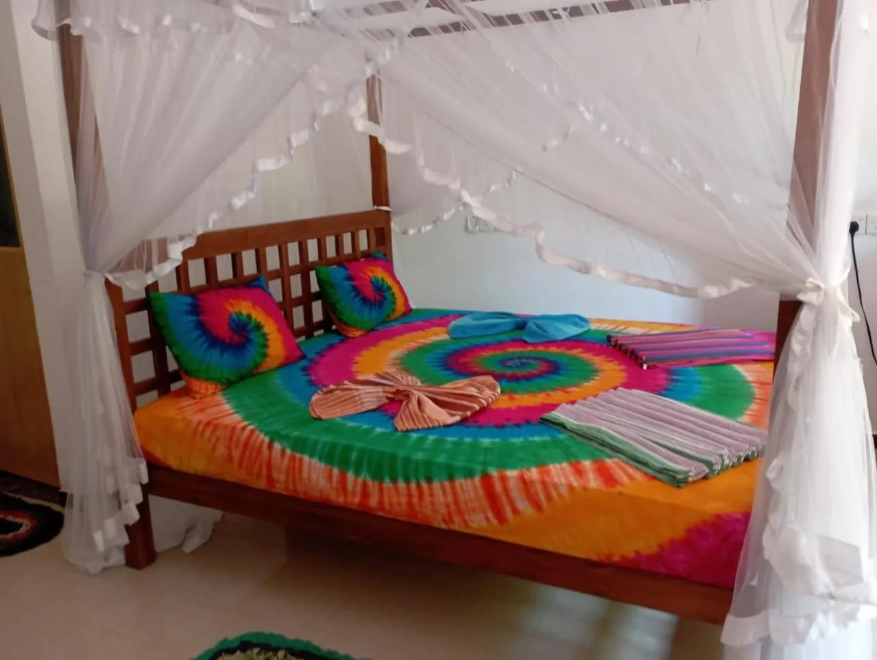 Bed in Resort of Happiness