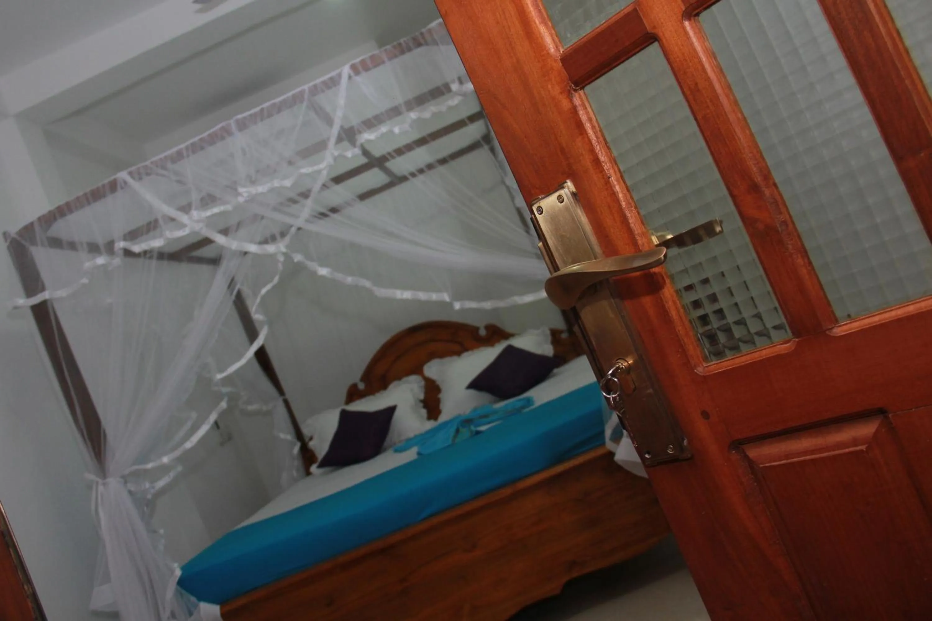 Bathroom, Bed in Resort of Happiness