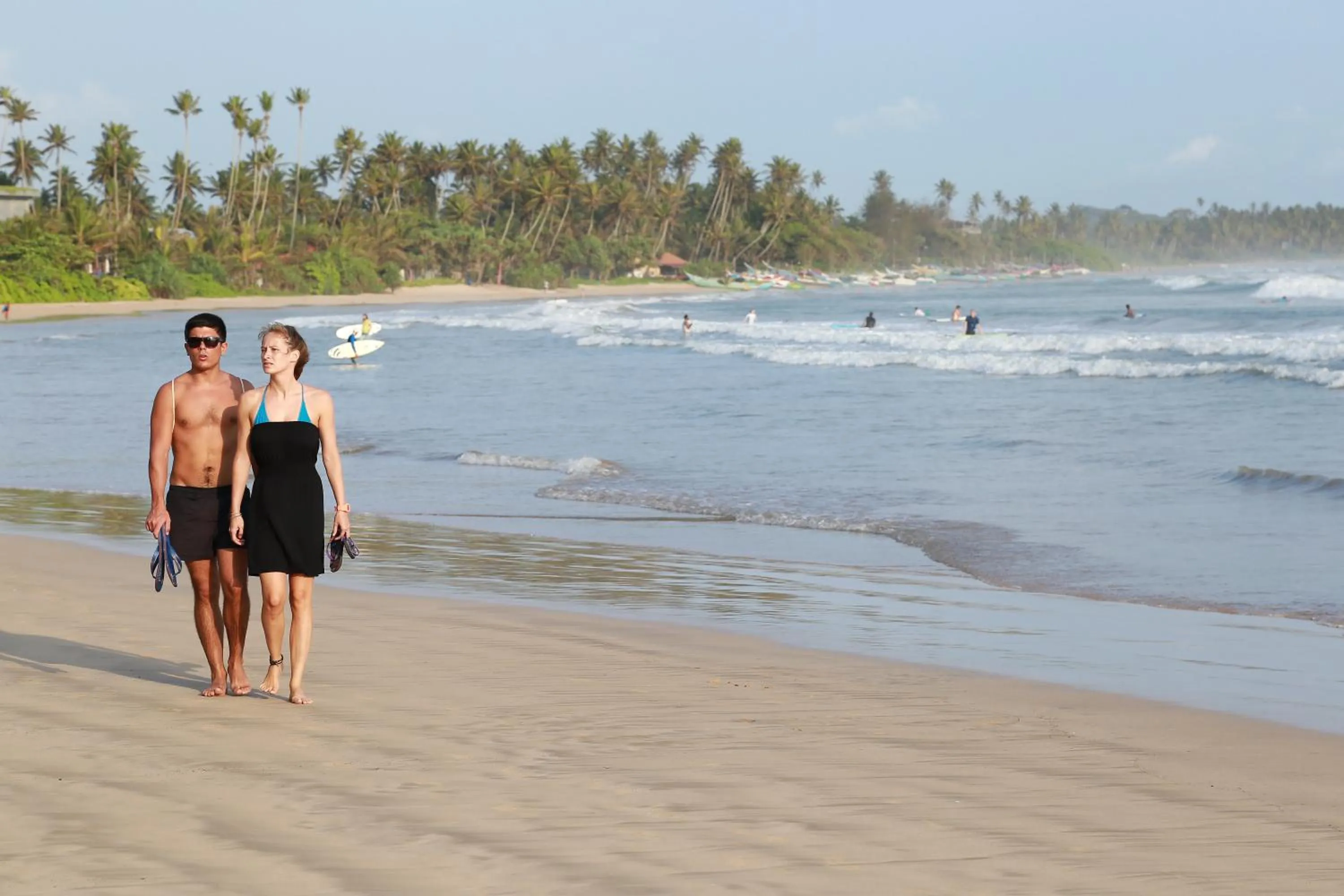 Beach in Resort of Happiness