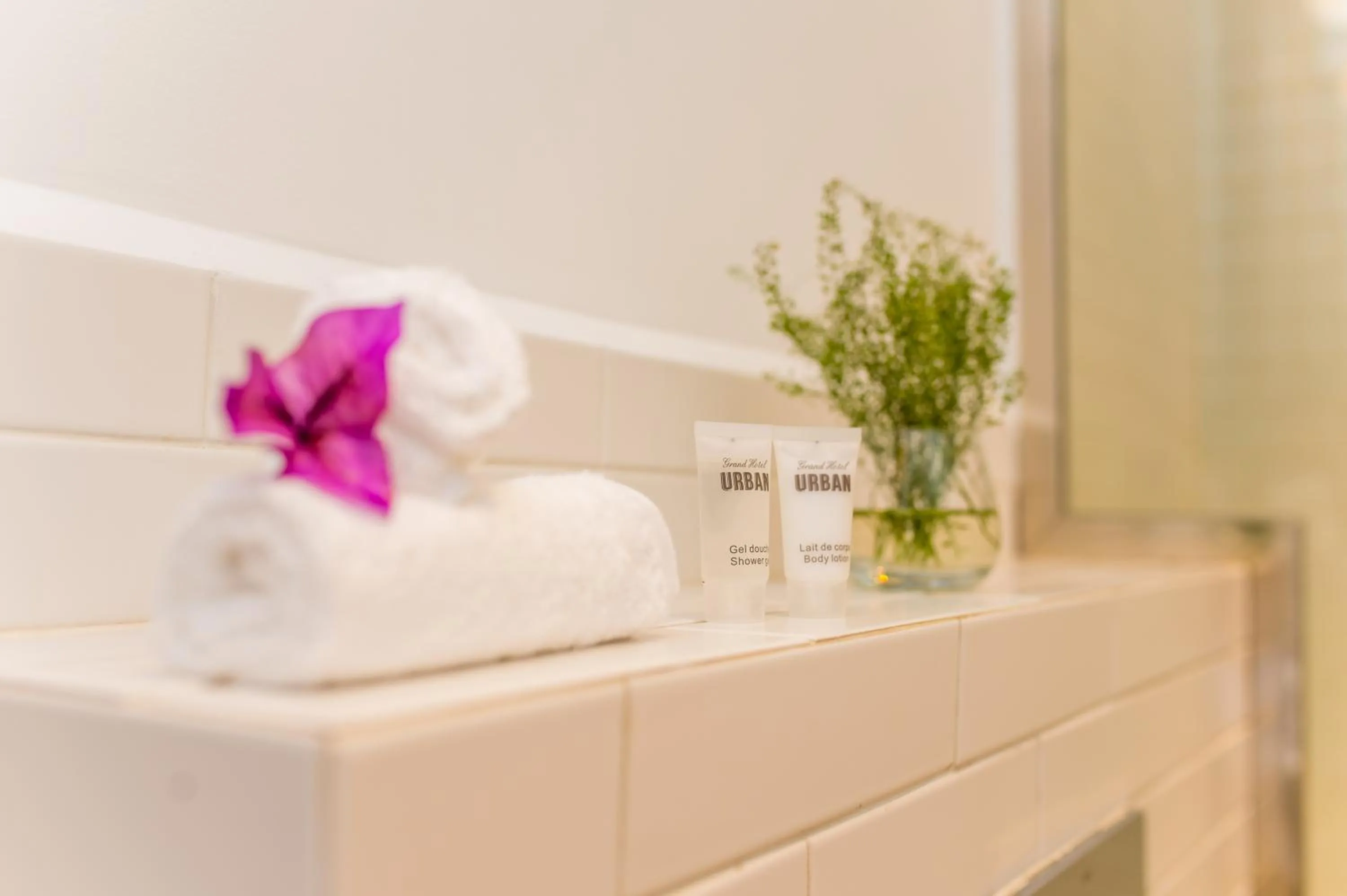 Bathroom in Grand Hotel Urban