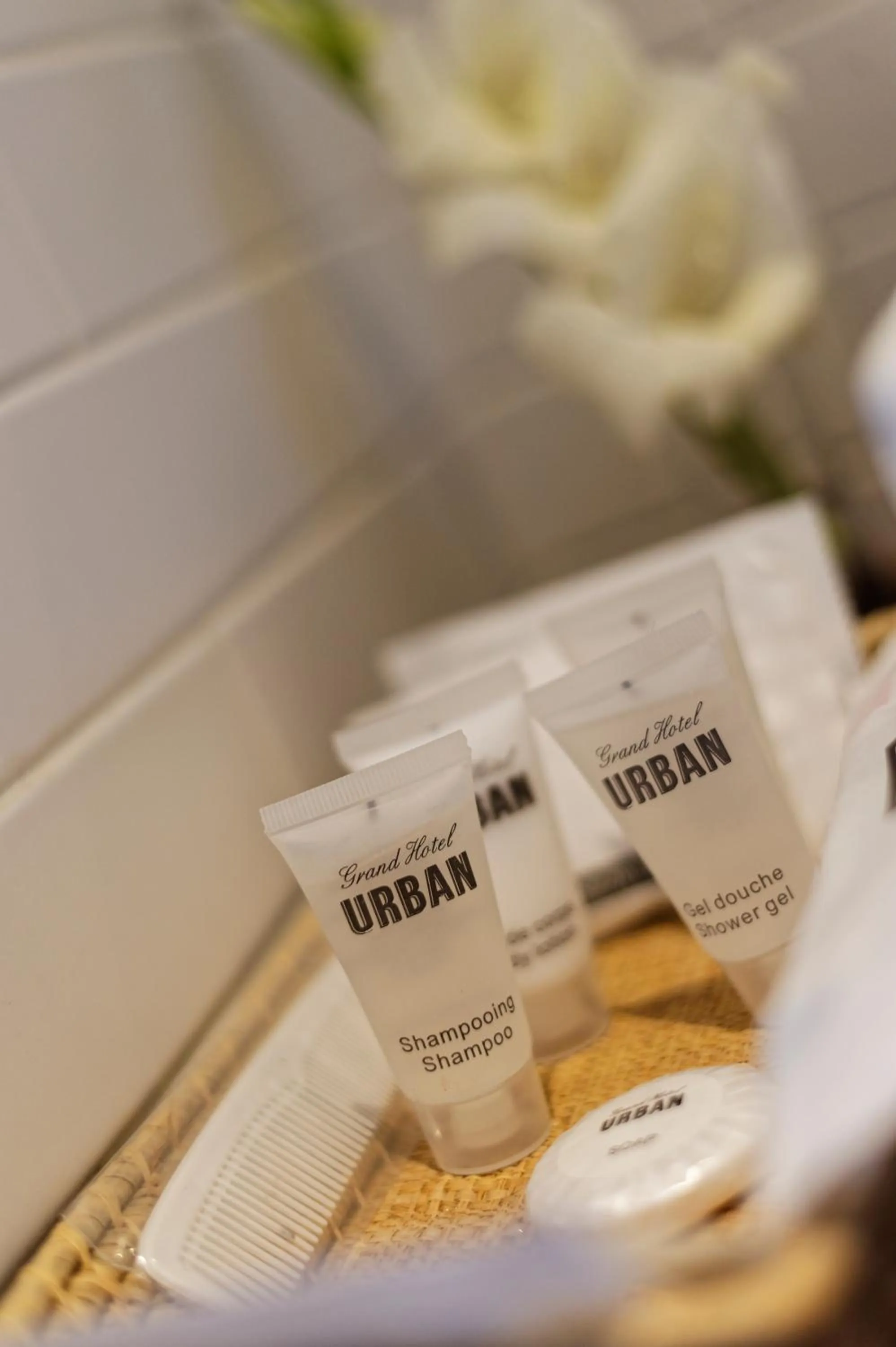 Bathroom in Grand Hotel Urban