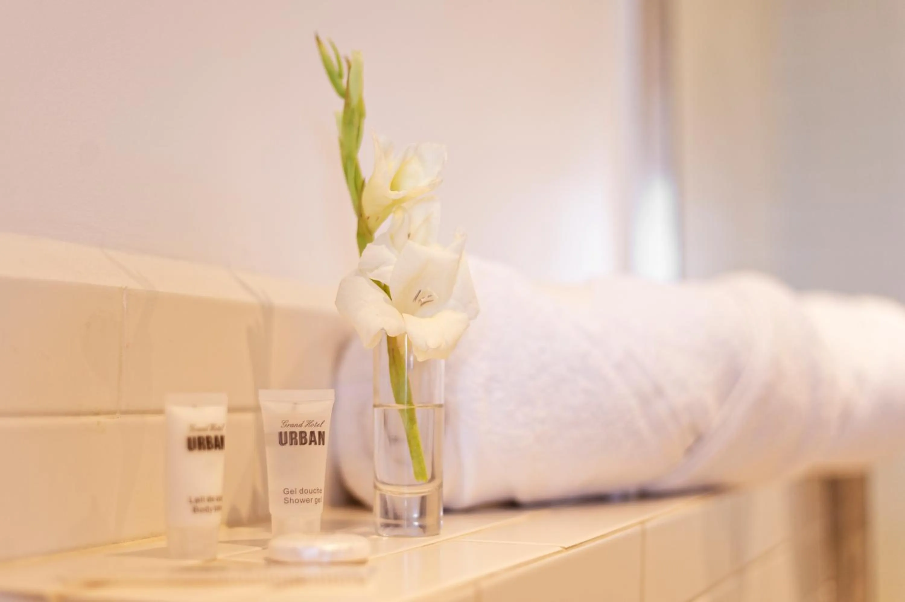 Bathroom in Grand Hotel Urban
