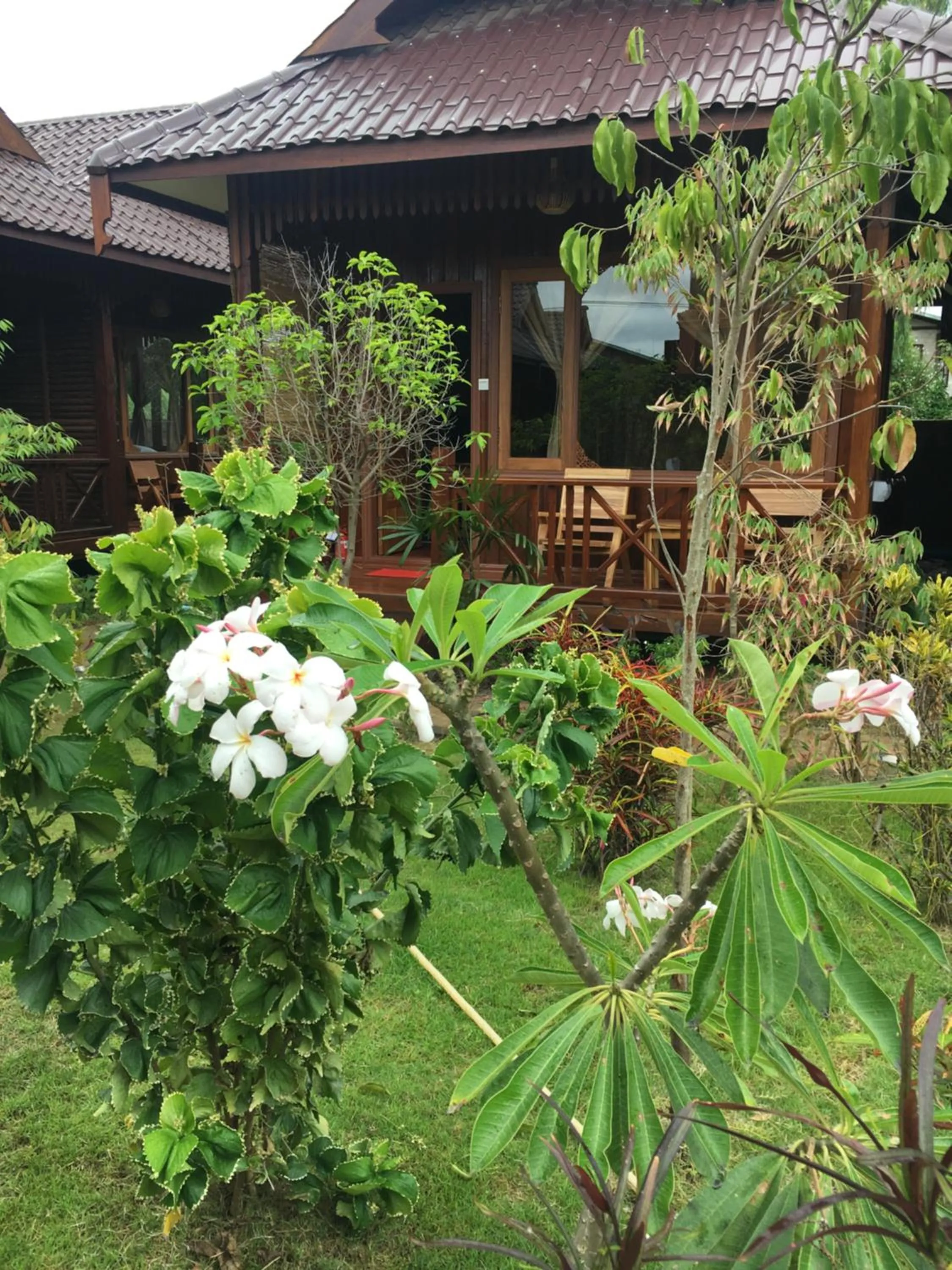Garden view in Inle Cottage Boutique Hotel