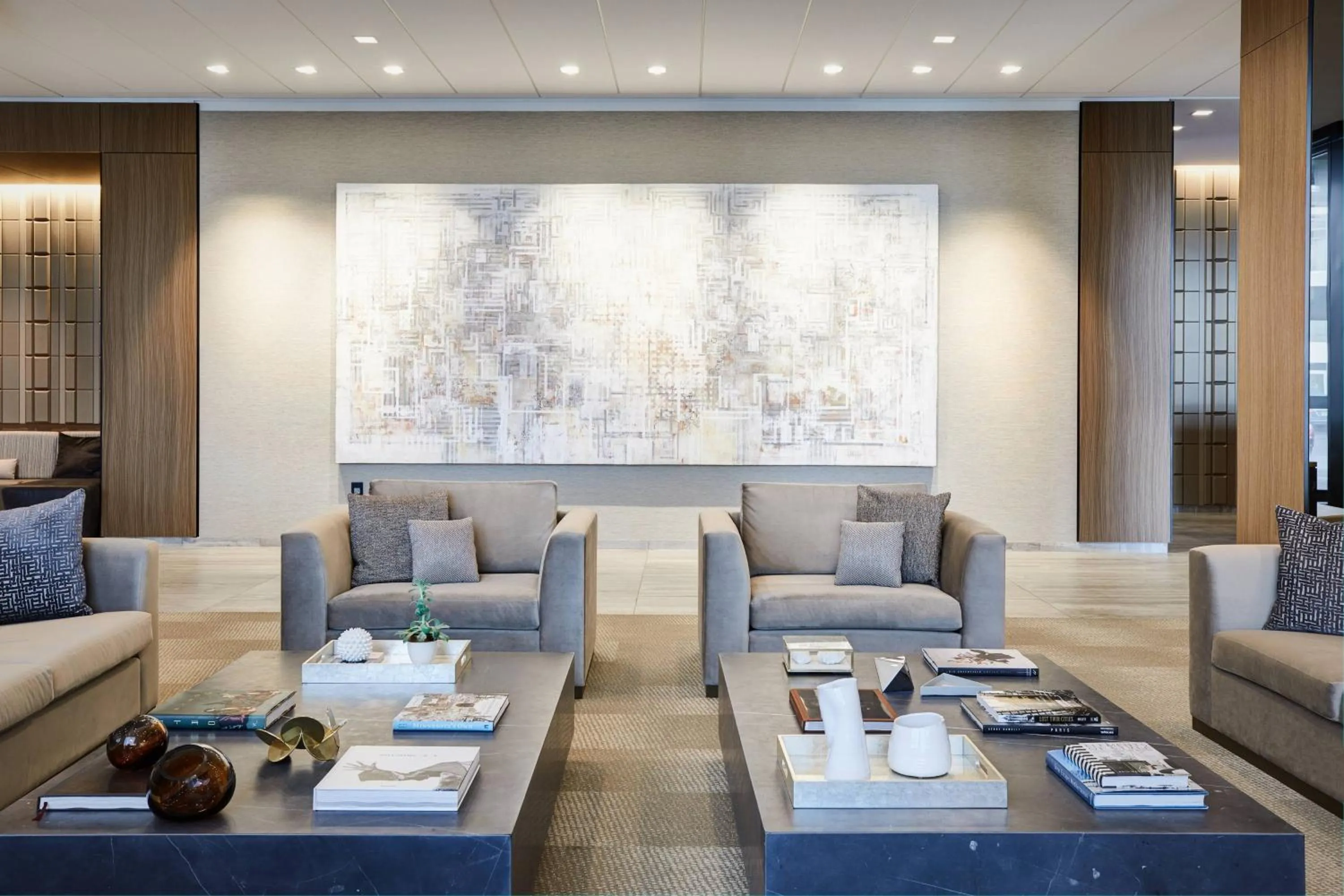 Lobby or reception in AC Hotel by Marriott Bloomington Mall of America