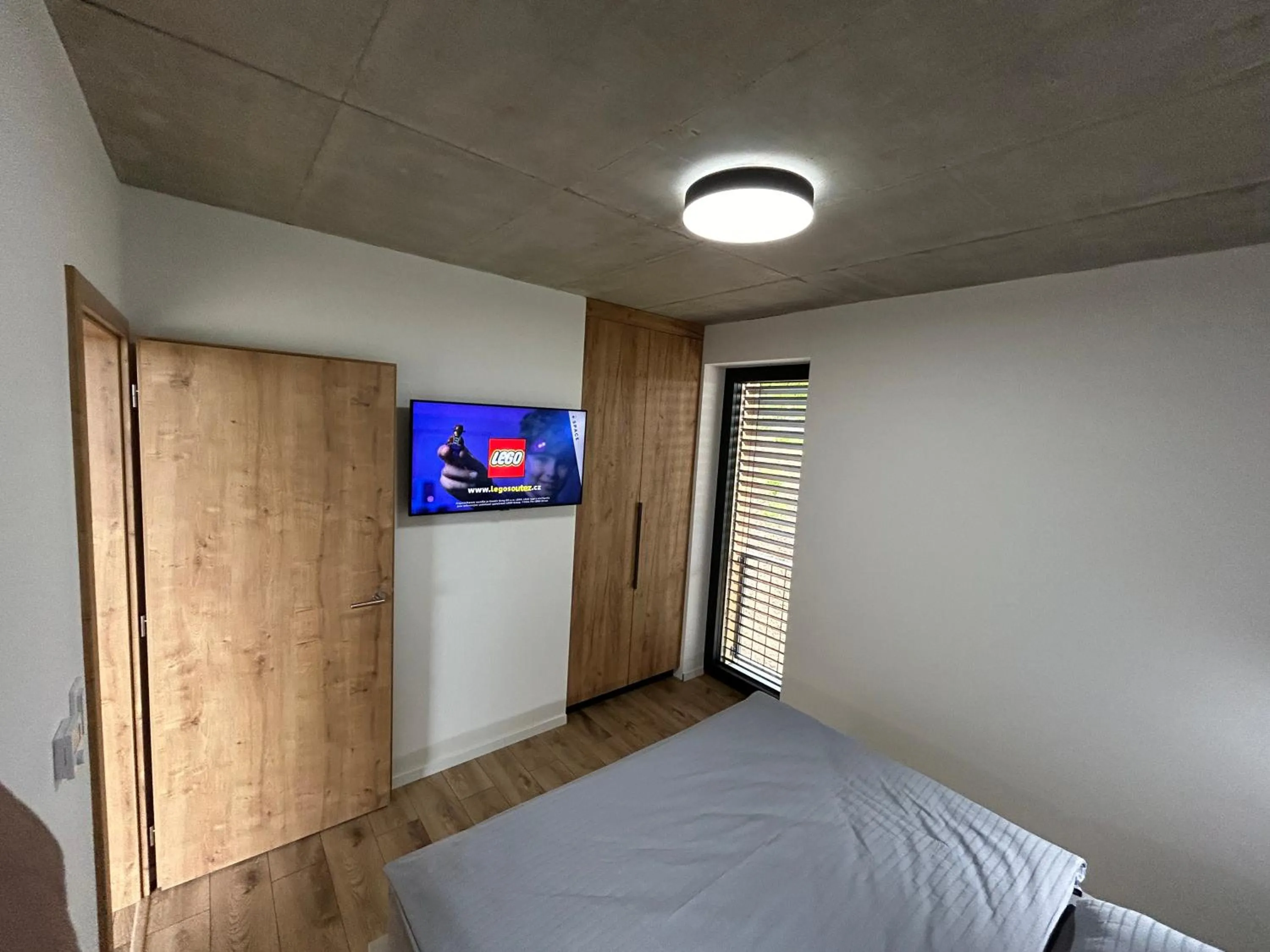 Bed in Retro chaty Soběšky