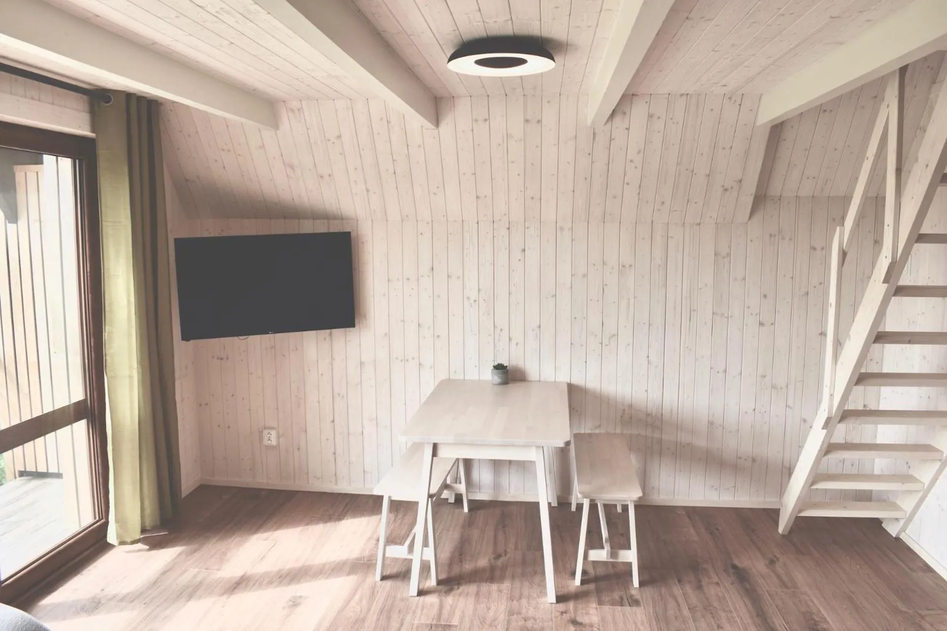 Dining area in Retro chaty Soběšky