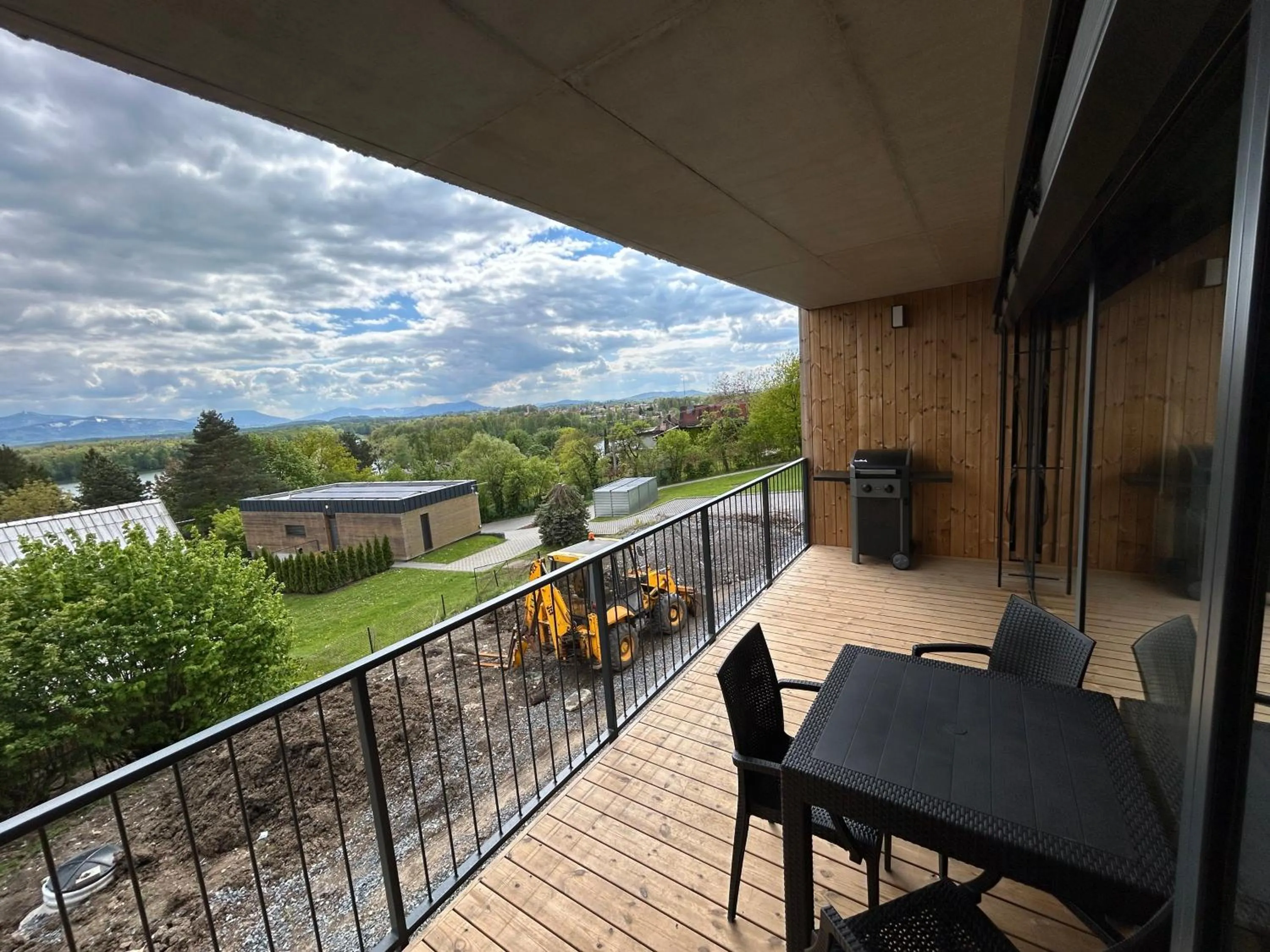 Balcony/Terrace in Retro chaty Soběšky