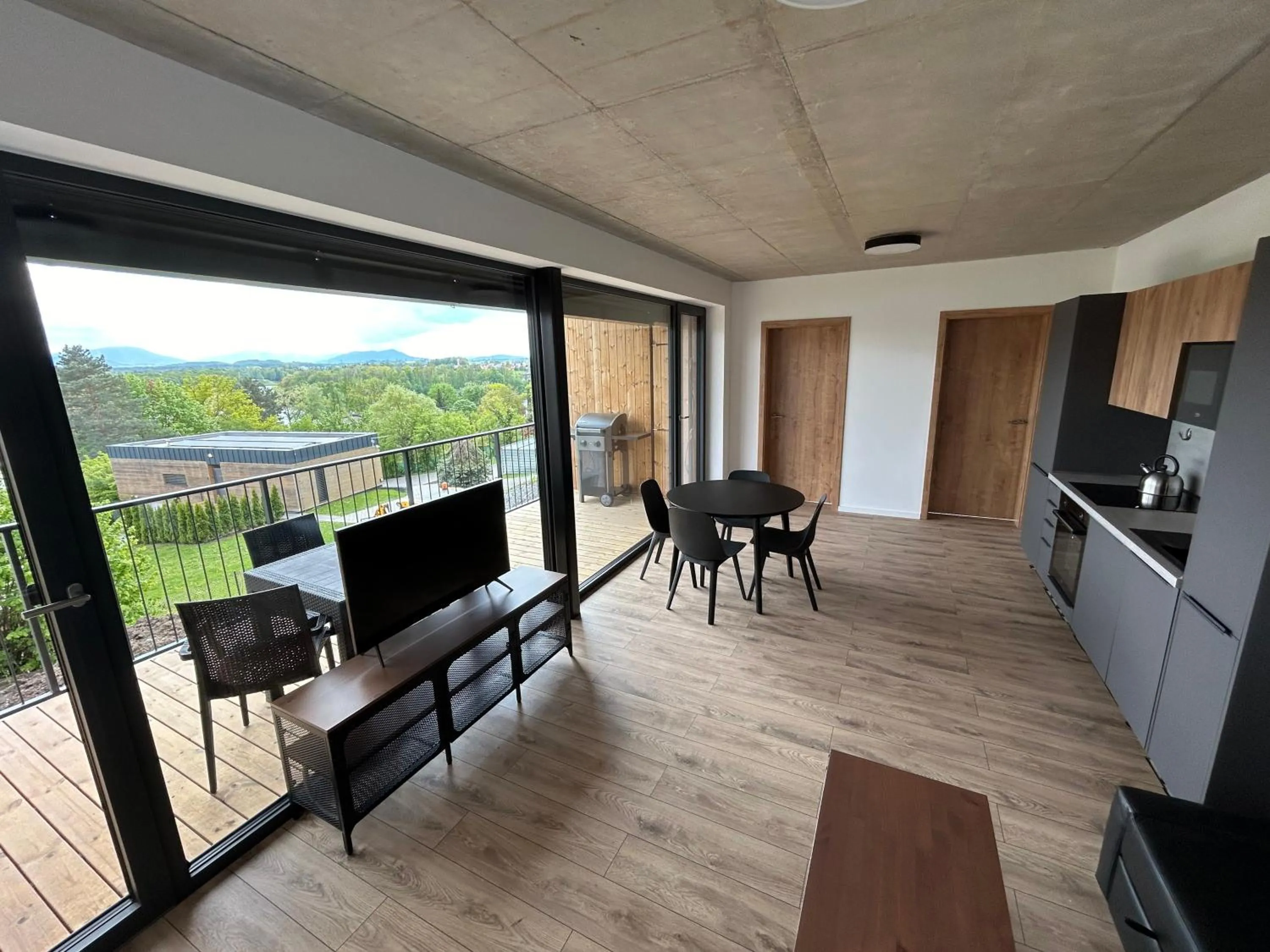 Balcony/Terrace in Retro chaty Soběšky