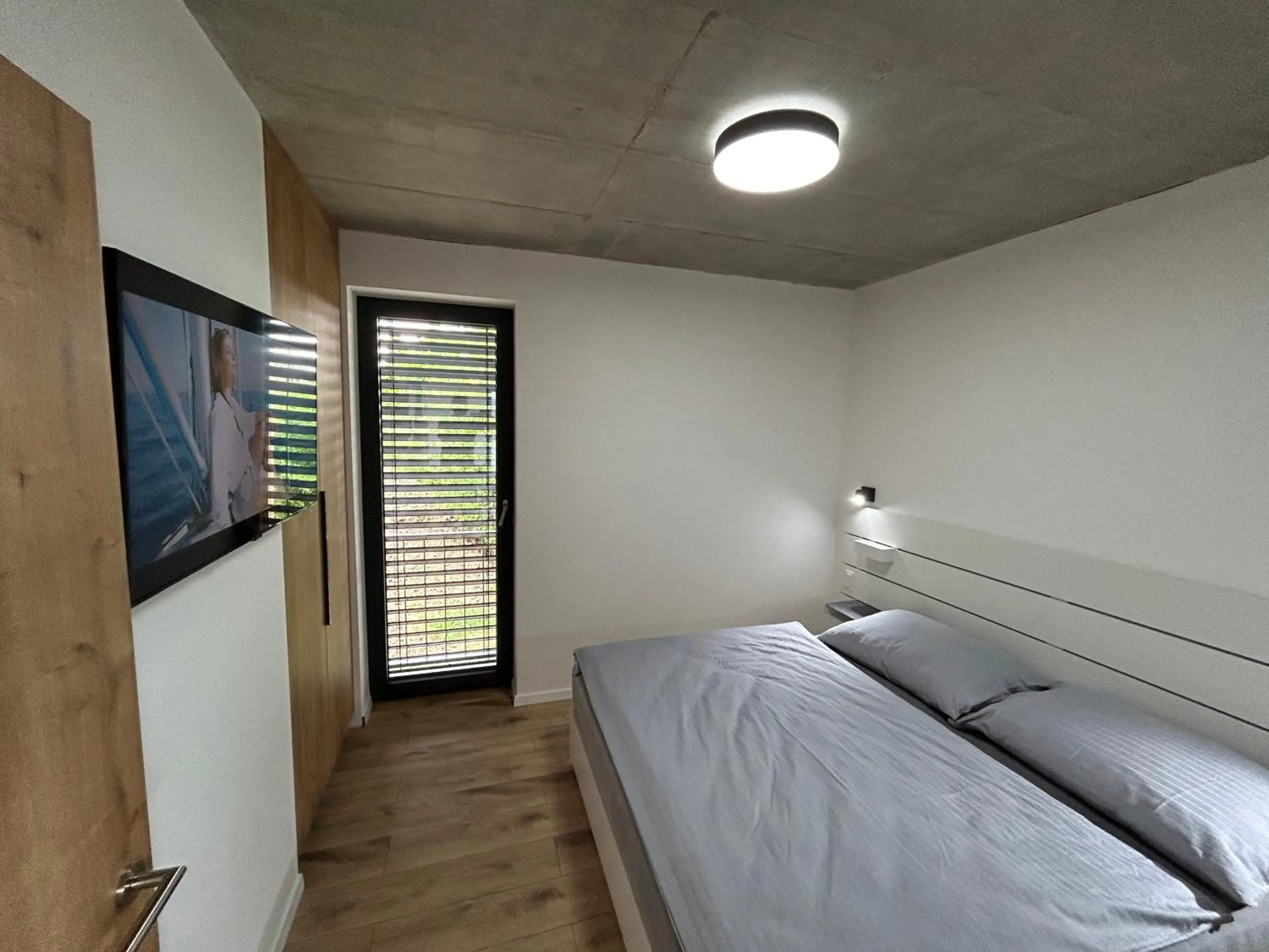 Bed in Retro chaty Soběšky