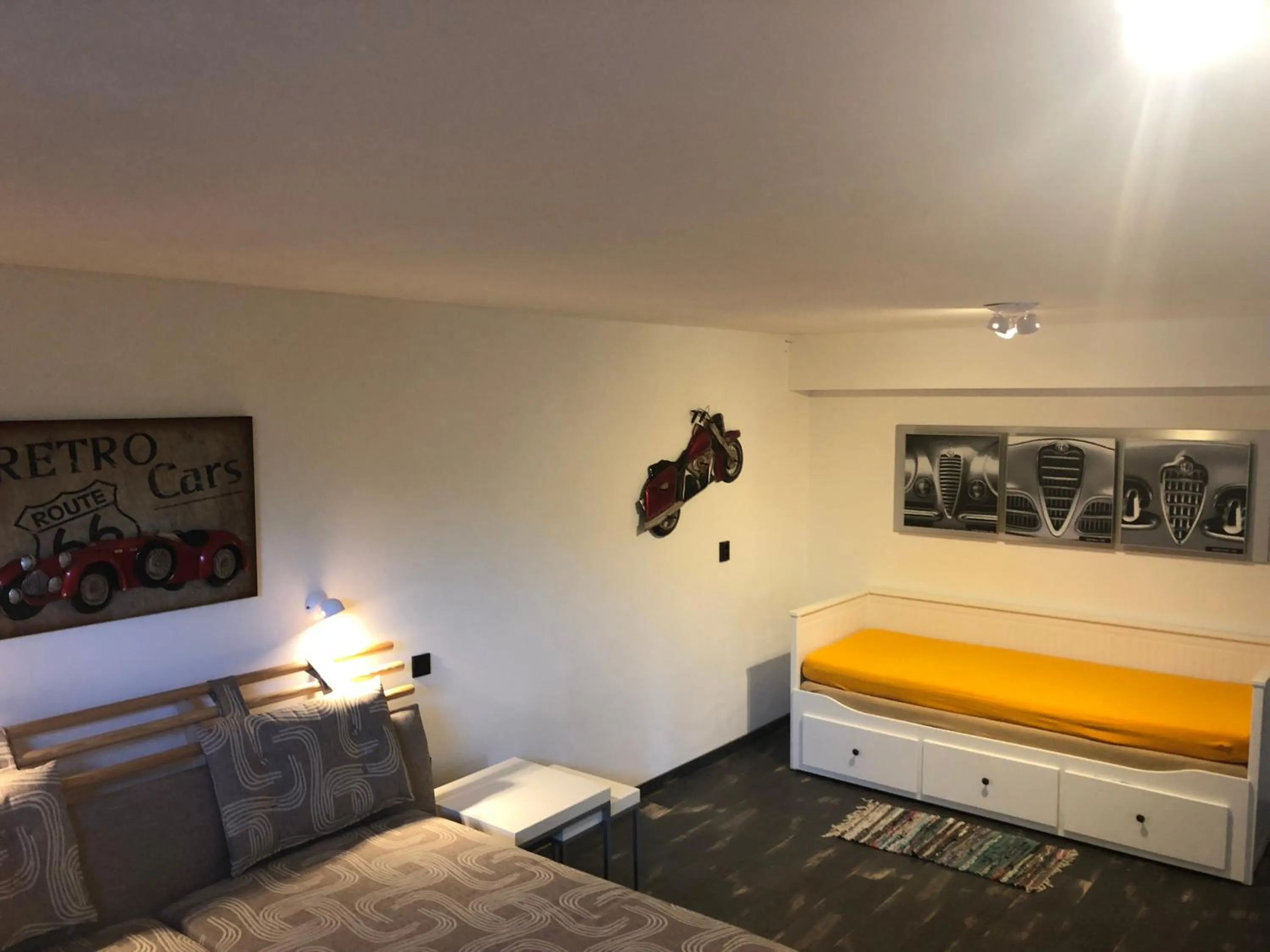 Bed in Retro chaty Soběšky