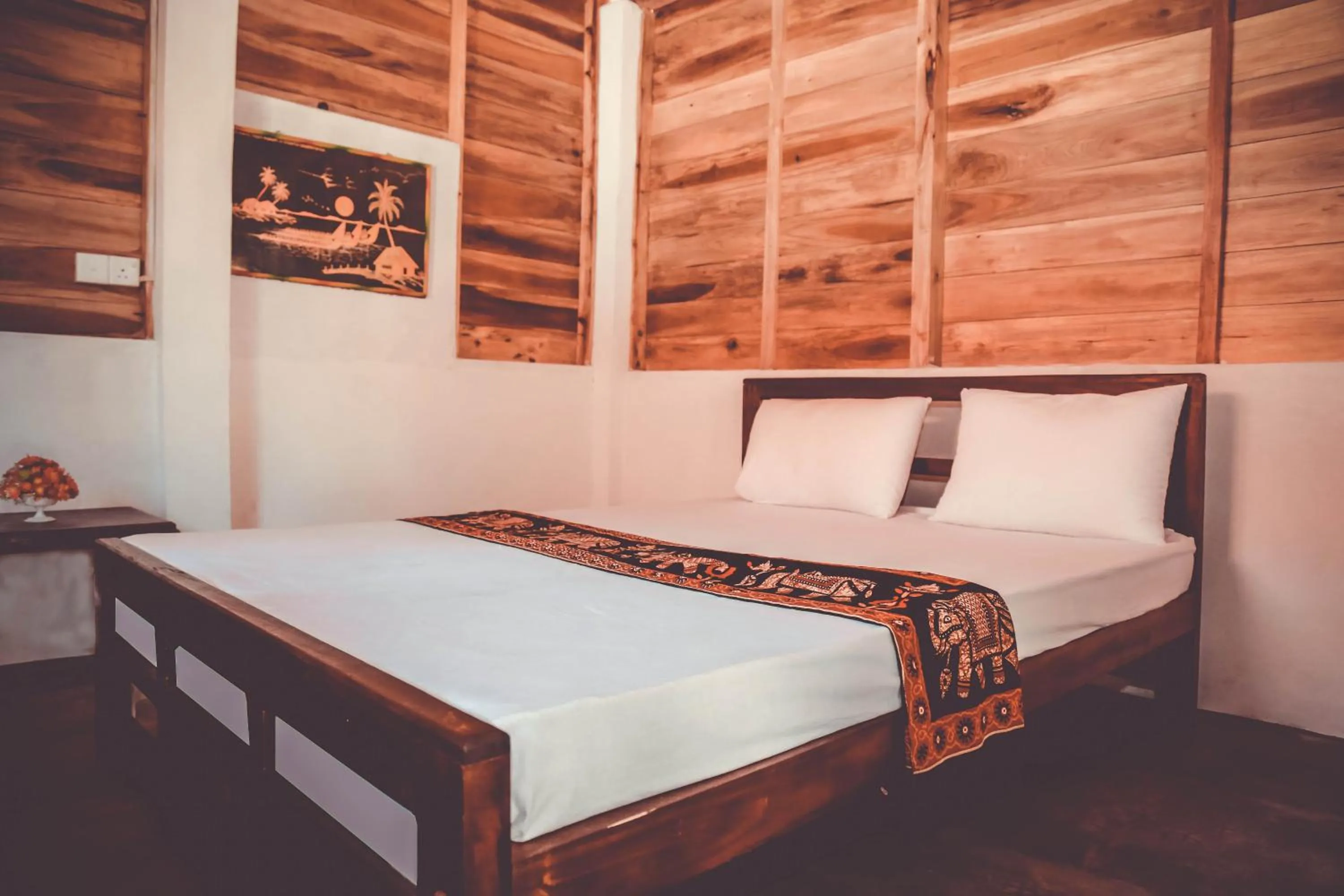 Bedroom, Bed in Ocean View Beach Resort - Kalpitiya