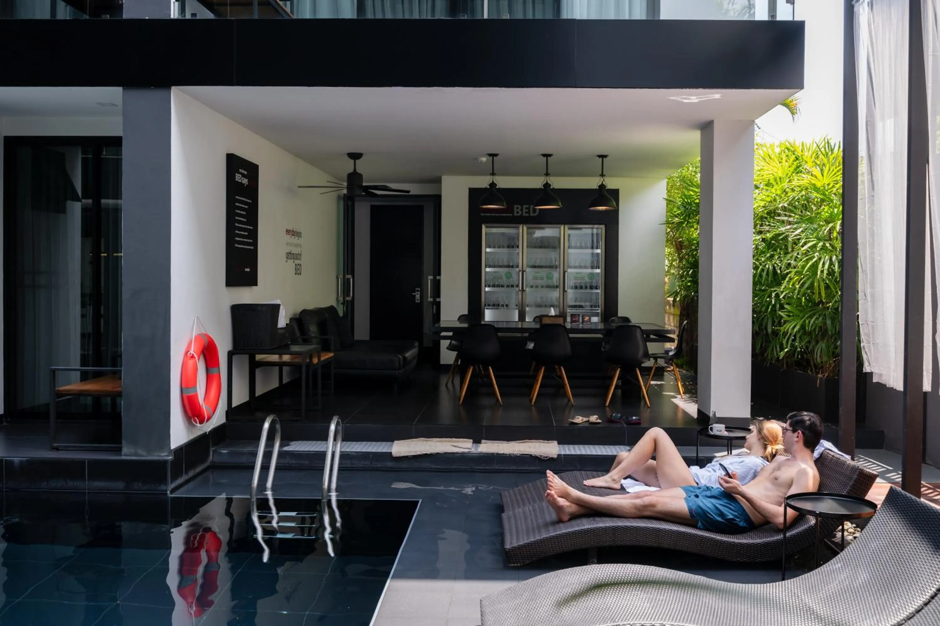 Swimming pool in BED Chiangmai Gate- Adults Only