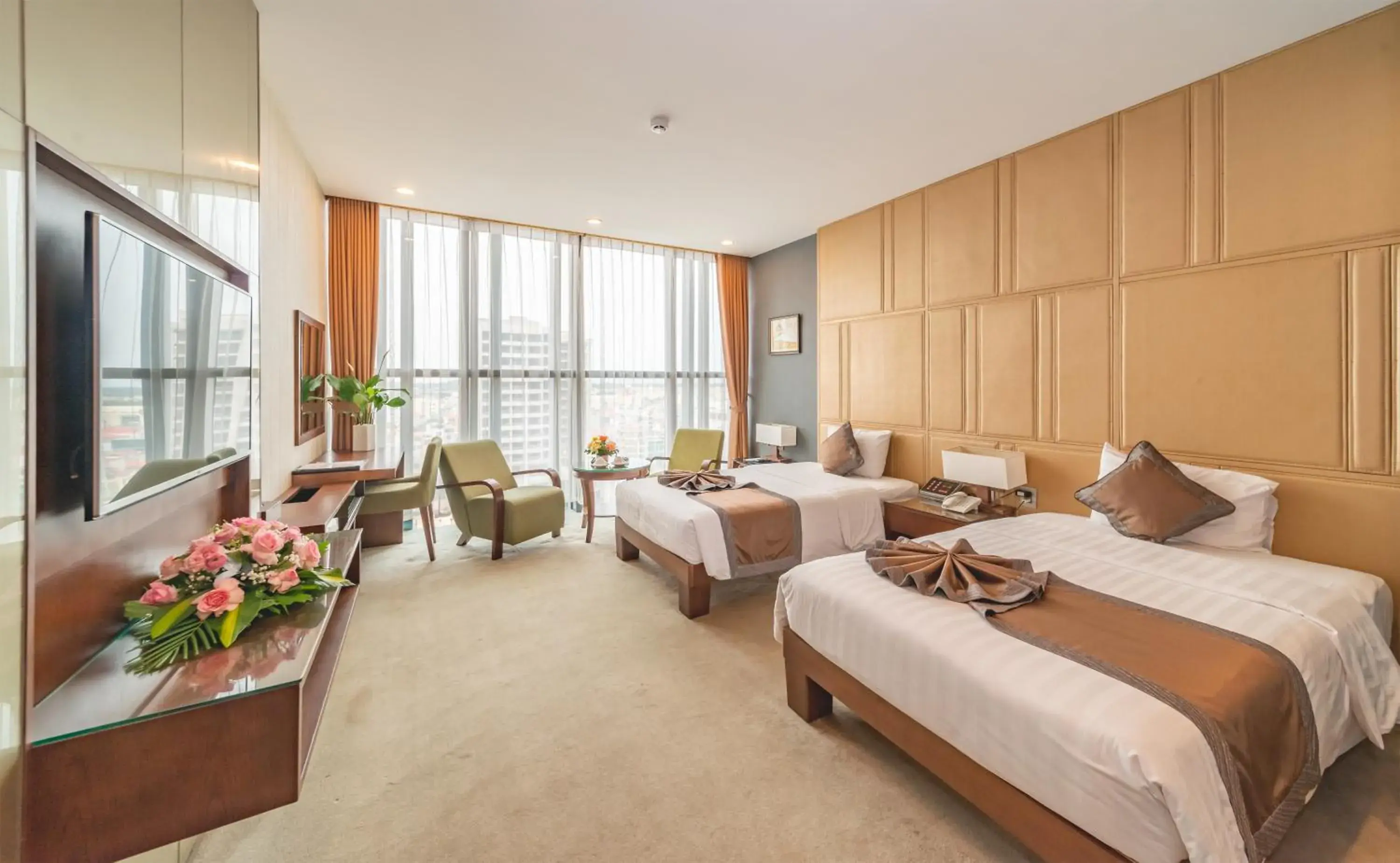 Deluxe Twin Room - single occupancy in Bien Bac Hotel Deluxe Twin Room - single occupancy in Bien Bac Hotel