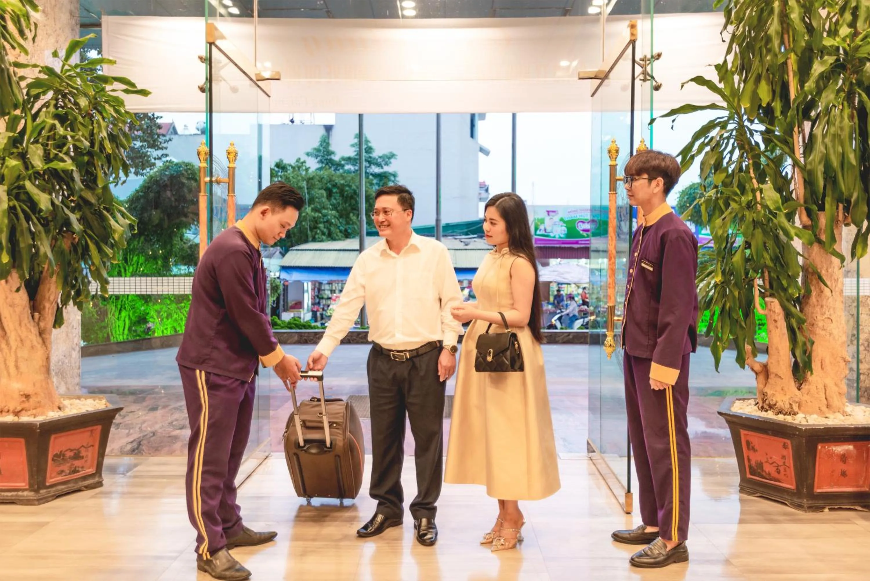 Guests in Bien Bac Hotel