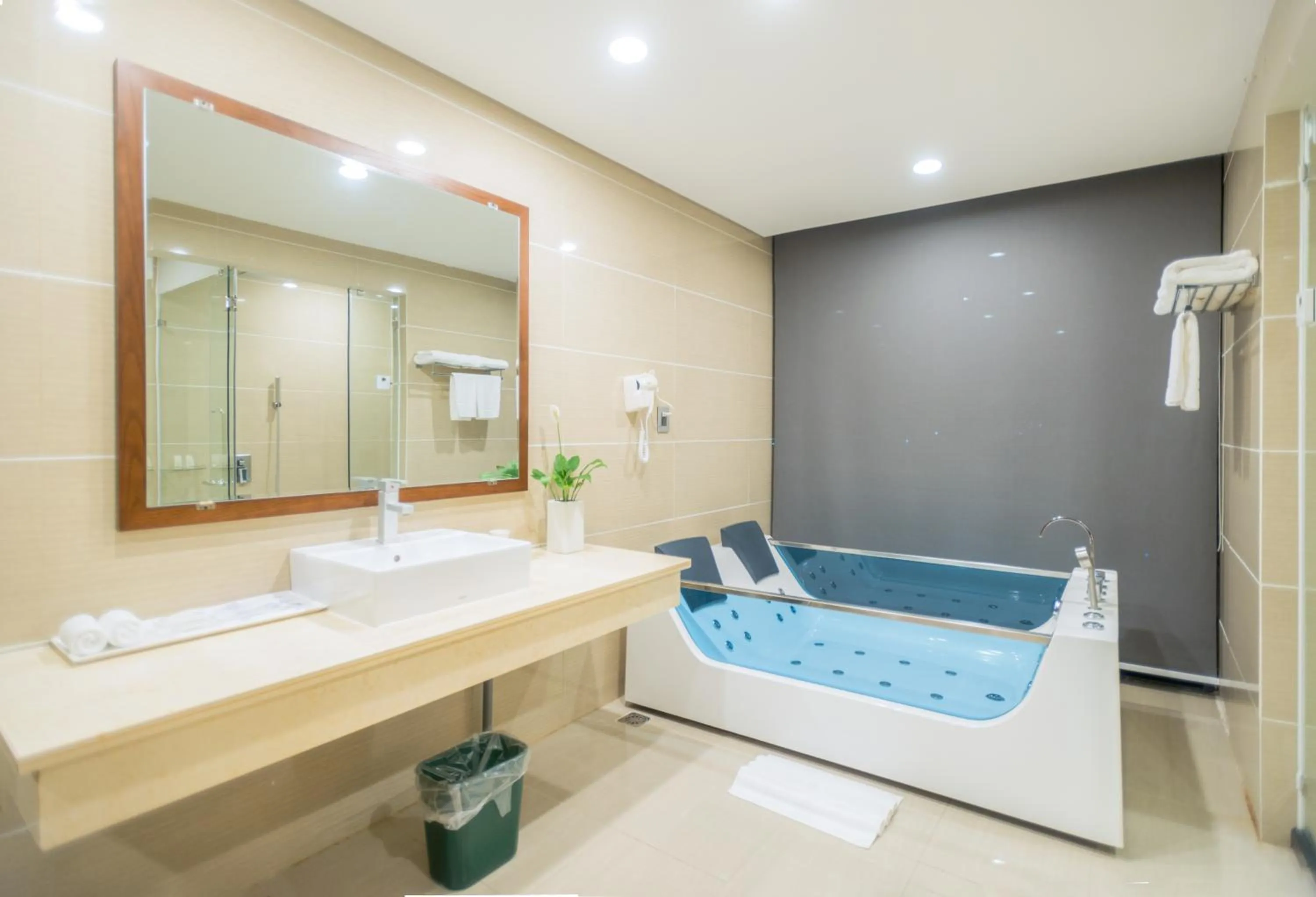 Shower in Bien Bac Hotel