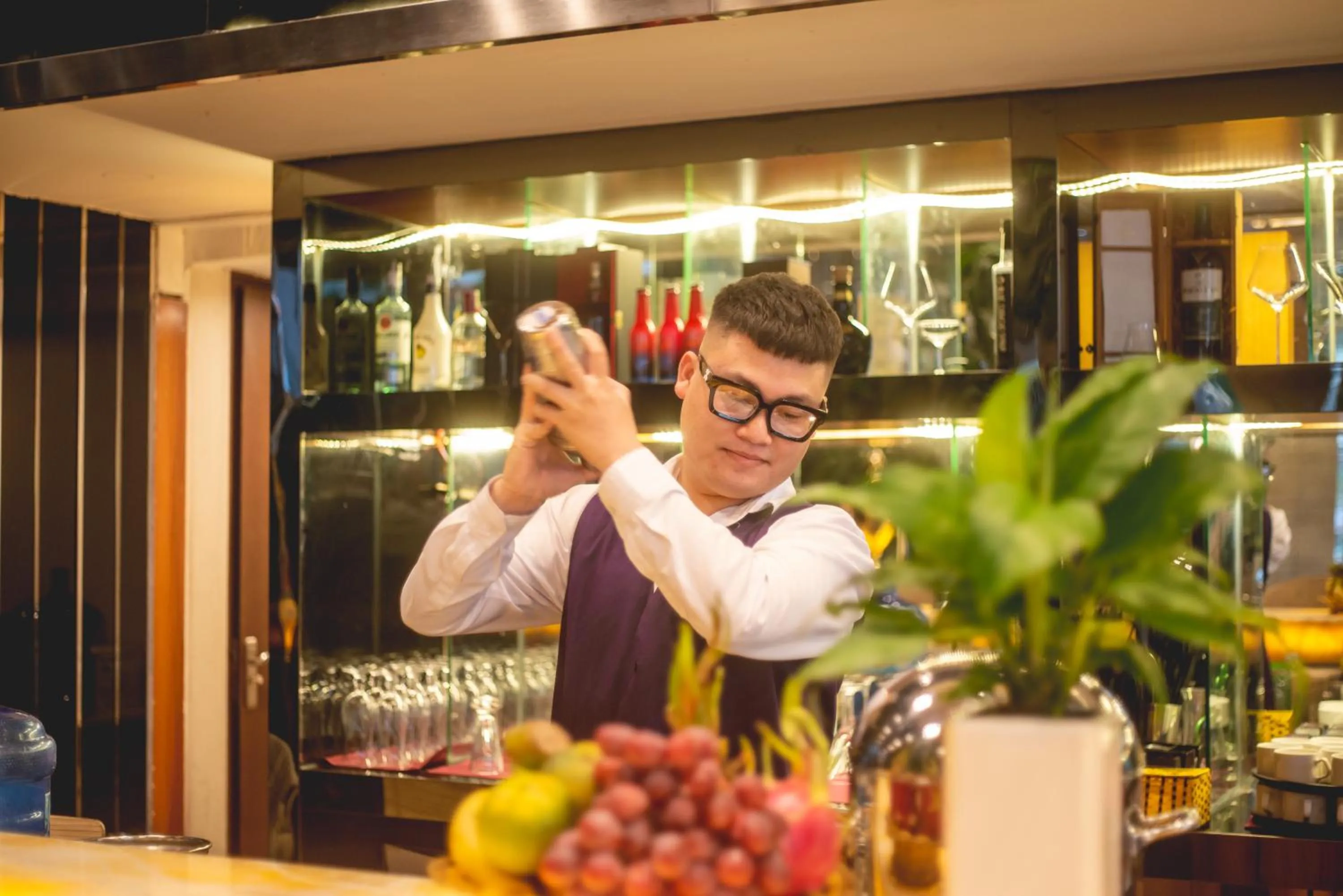 Lounge or bar in Bien Bac Hotel