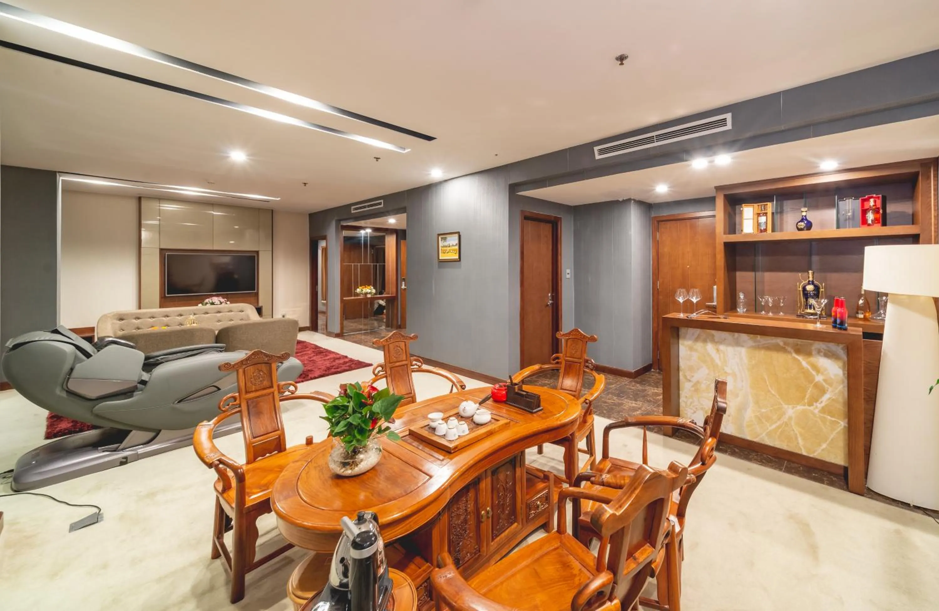 Living room in Bien Bac Hotel