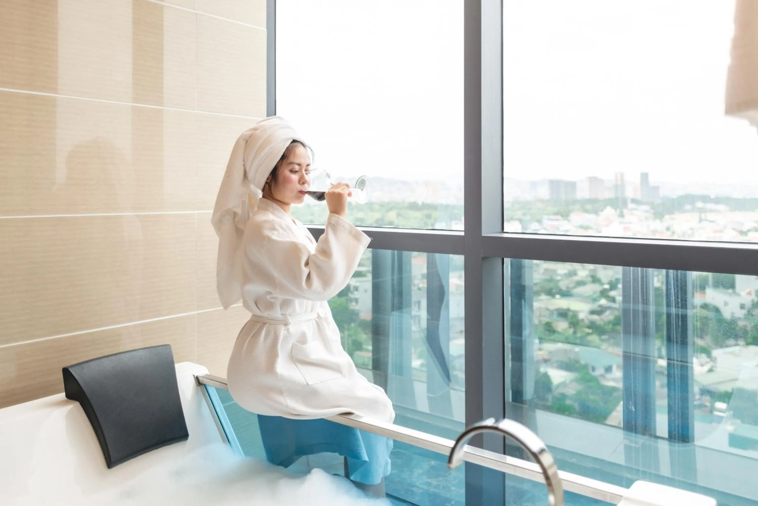 Guests in Bien Bac Hotel