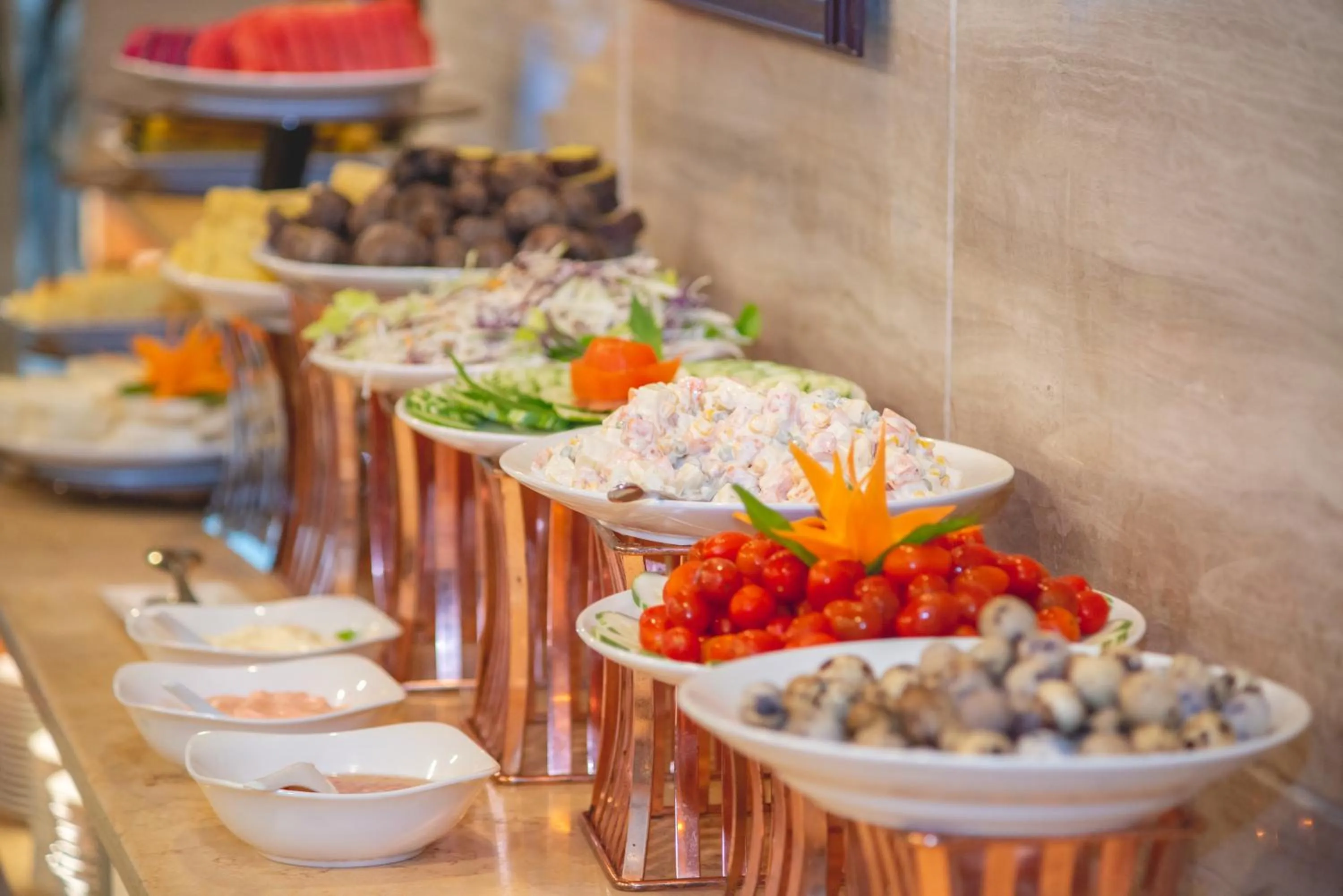 Breakfast in Bien Bac Hotel