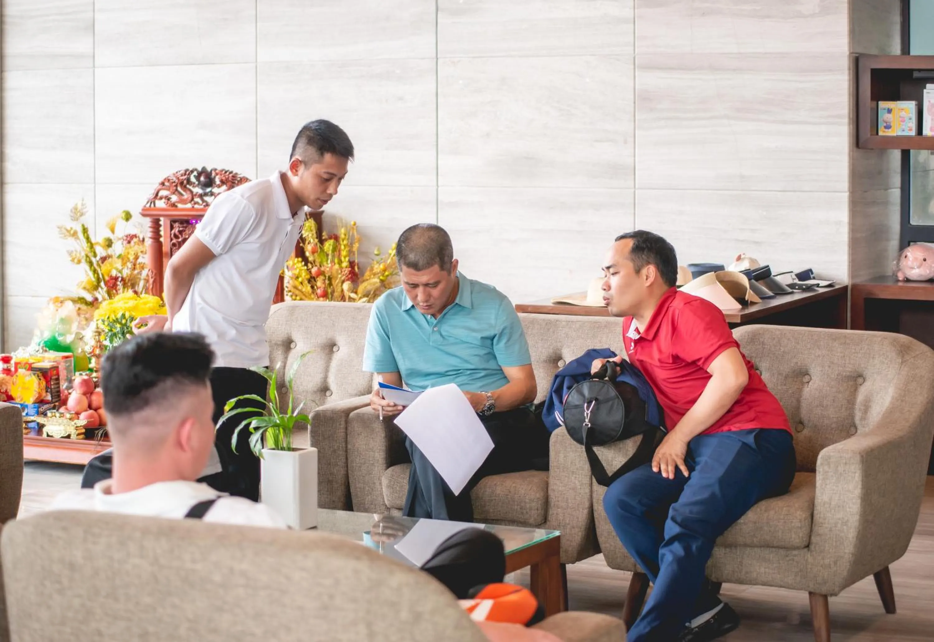 Guests in Bien Bac Hotel