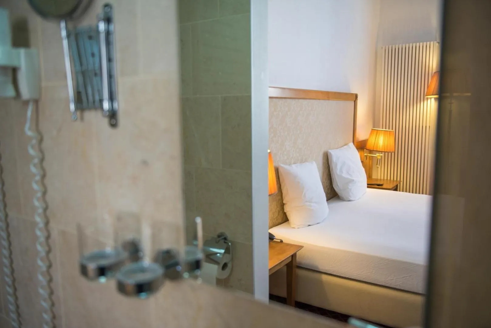 Bed in Hotel The Lord