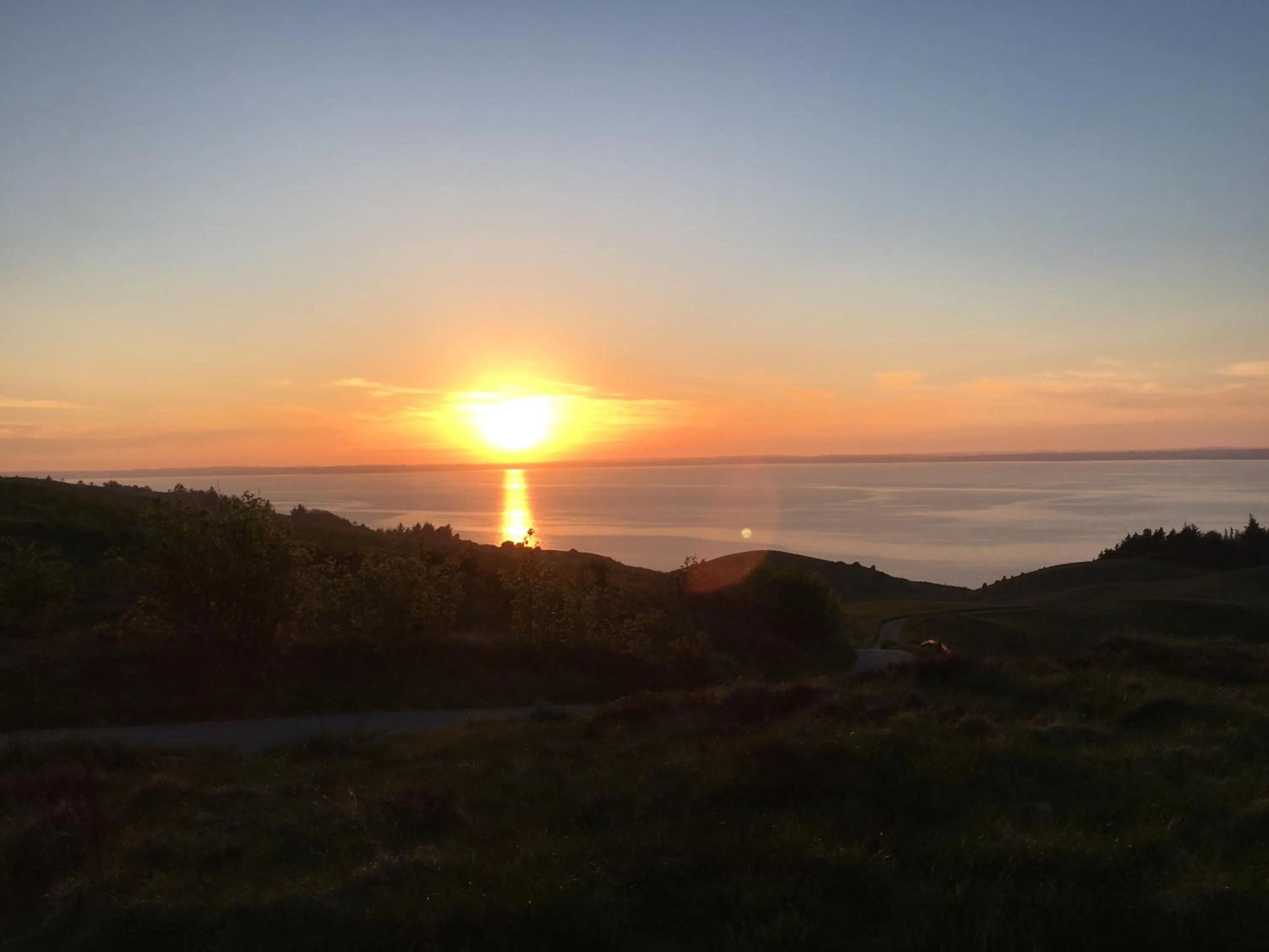 Natural landscape in Heltoften Bed & Breakfast