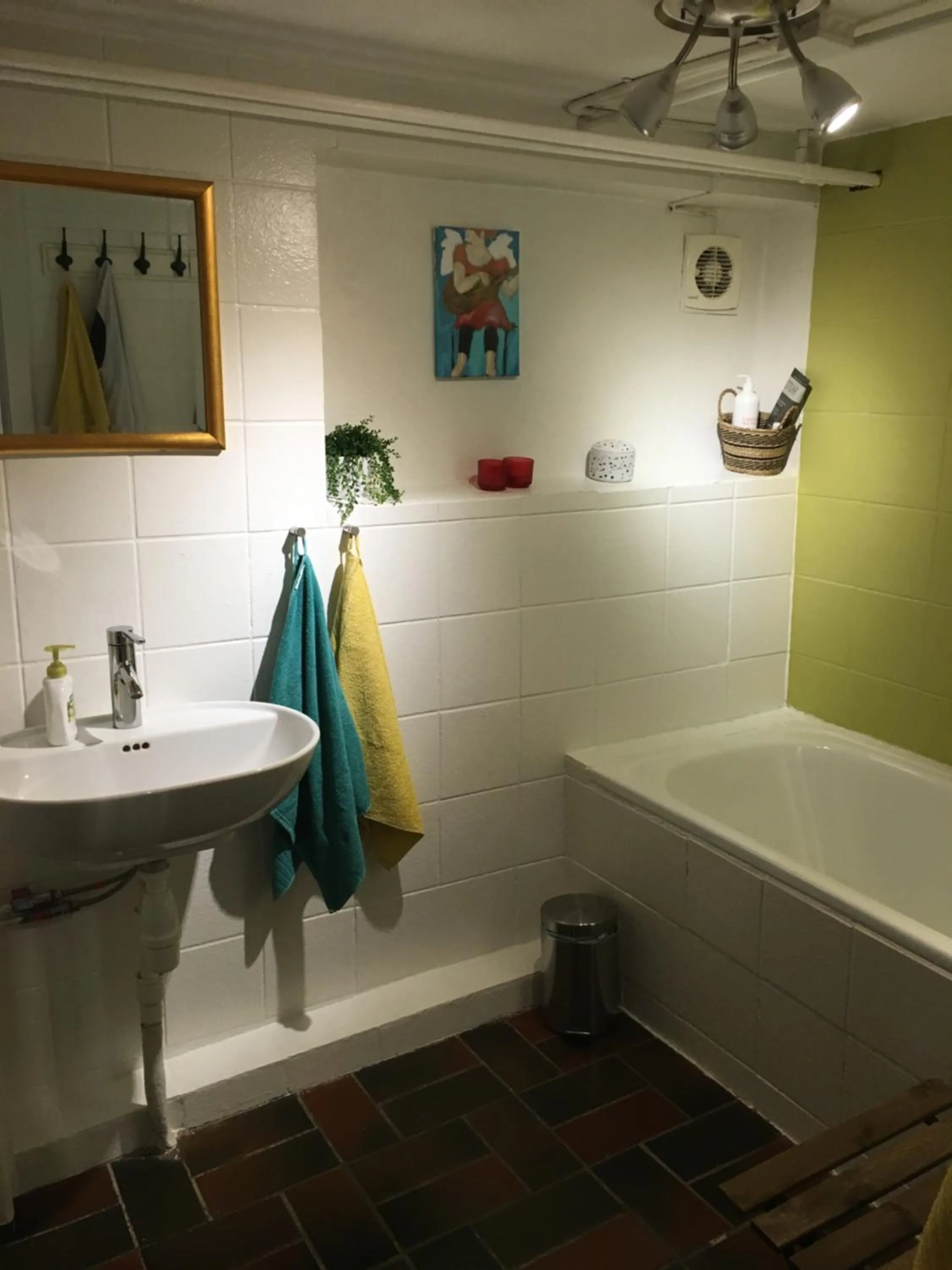 Bathroom in Heltoften Bed & Breakfast