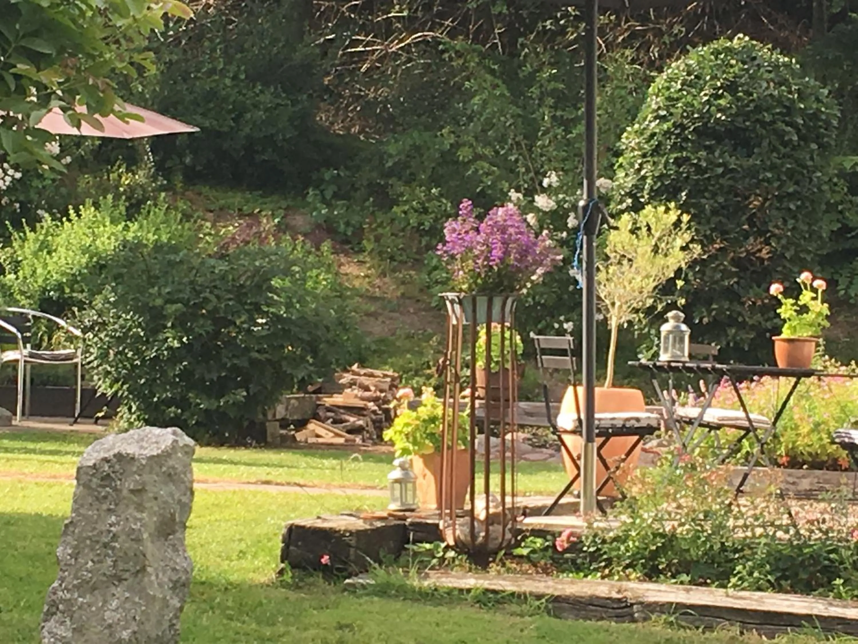 Garden in Heltoften Bed & Breakfast