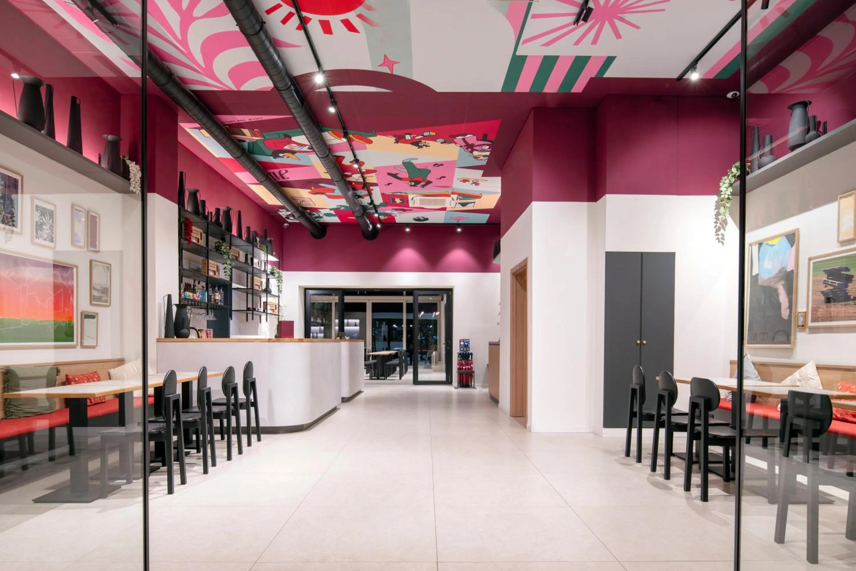 Lobby or reception in Jill Hotel Brussels