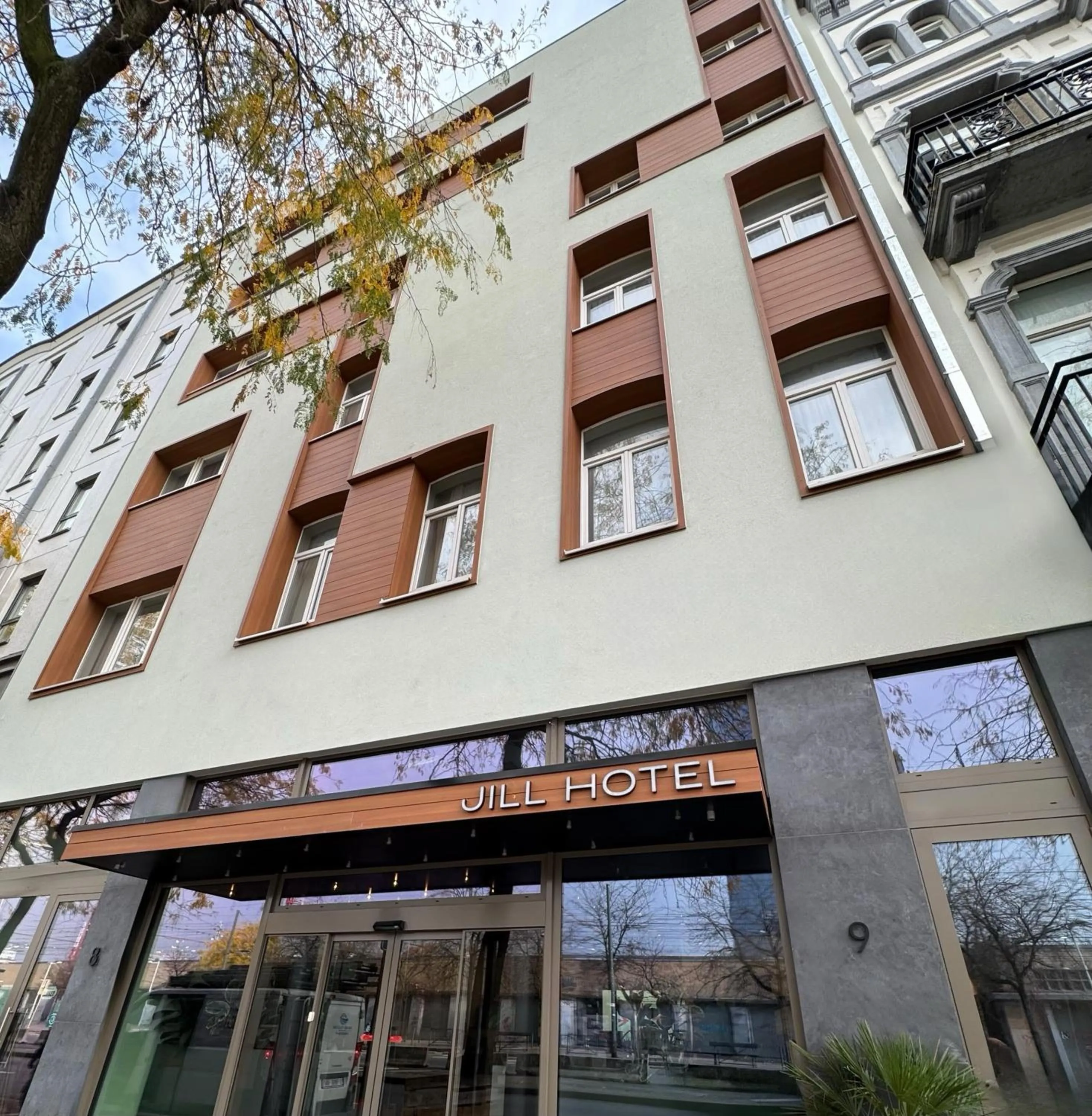 Property building in Jill Hotel Brussels