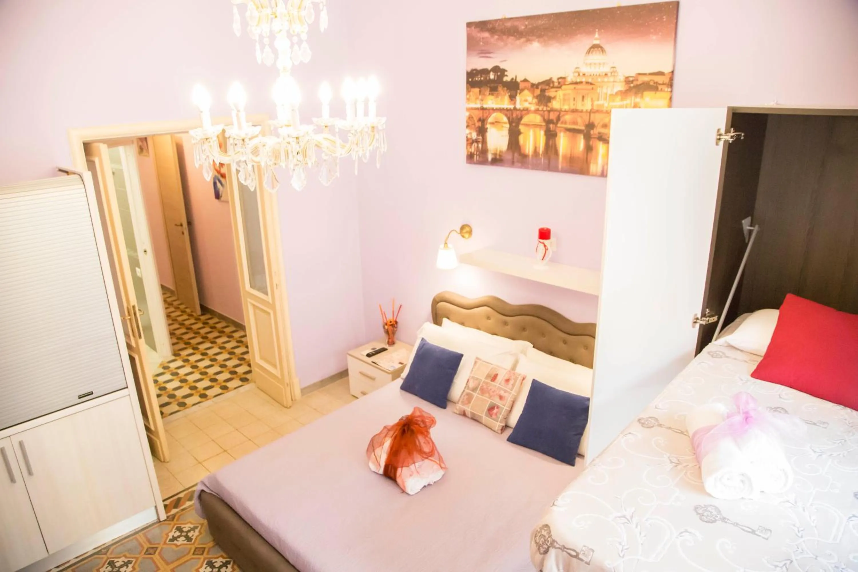 Photo of the whole room, Bed in Sweet Sleep Vatican