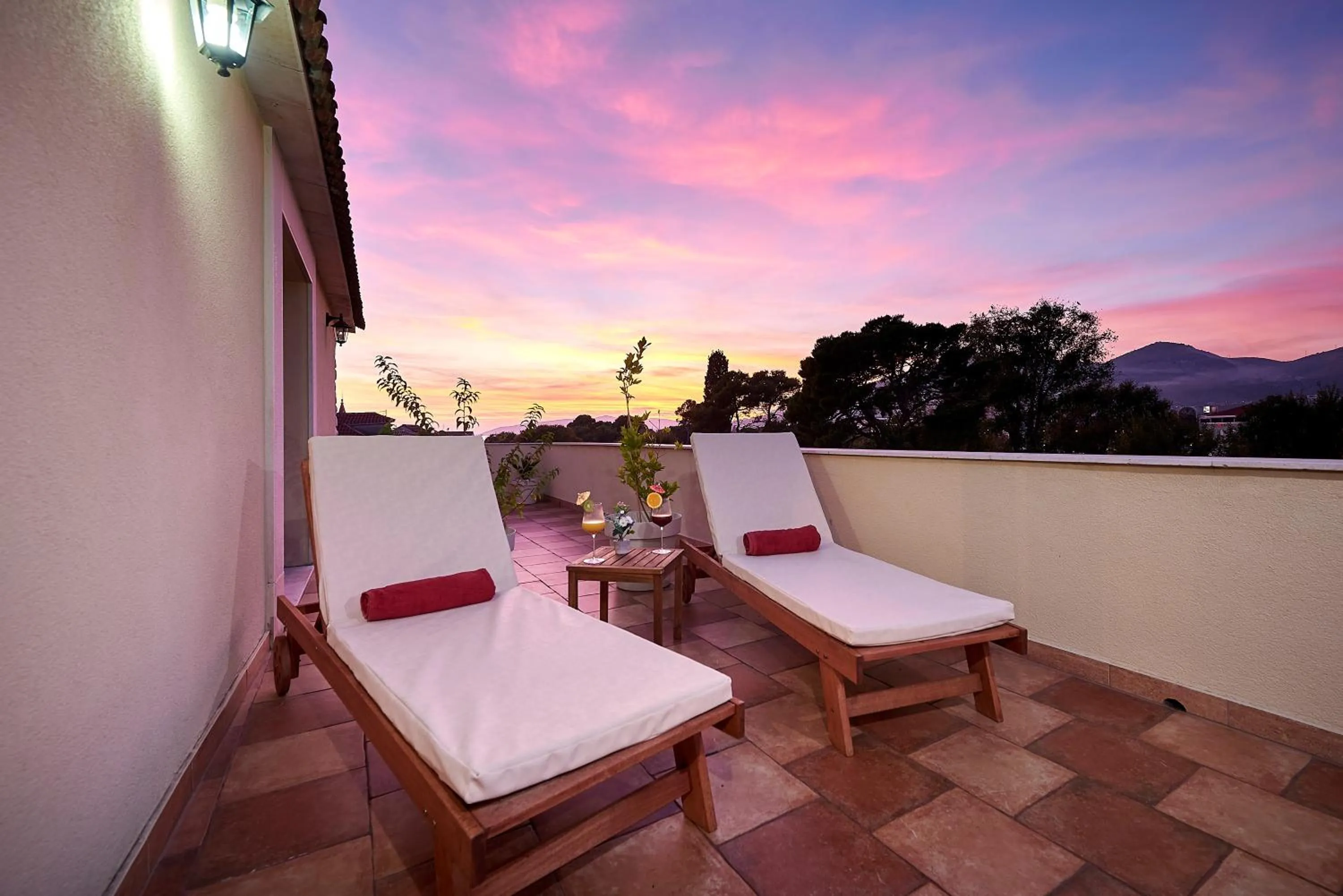Balcony/Terrace in Palace Derossi