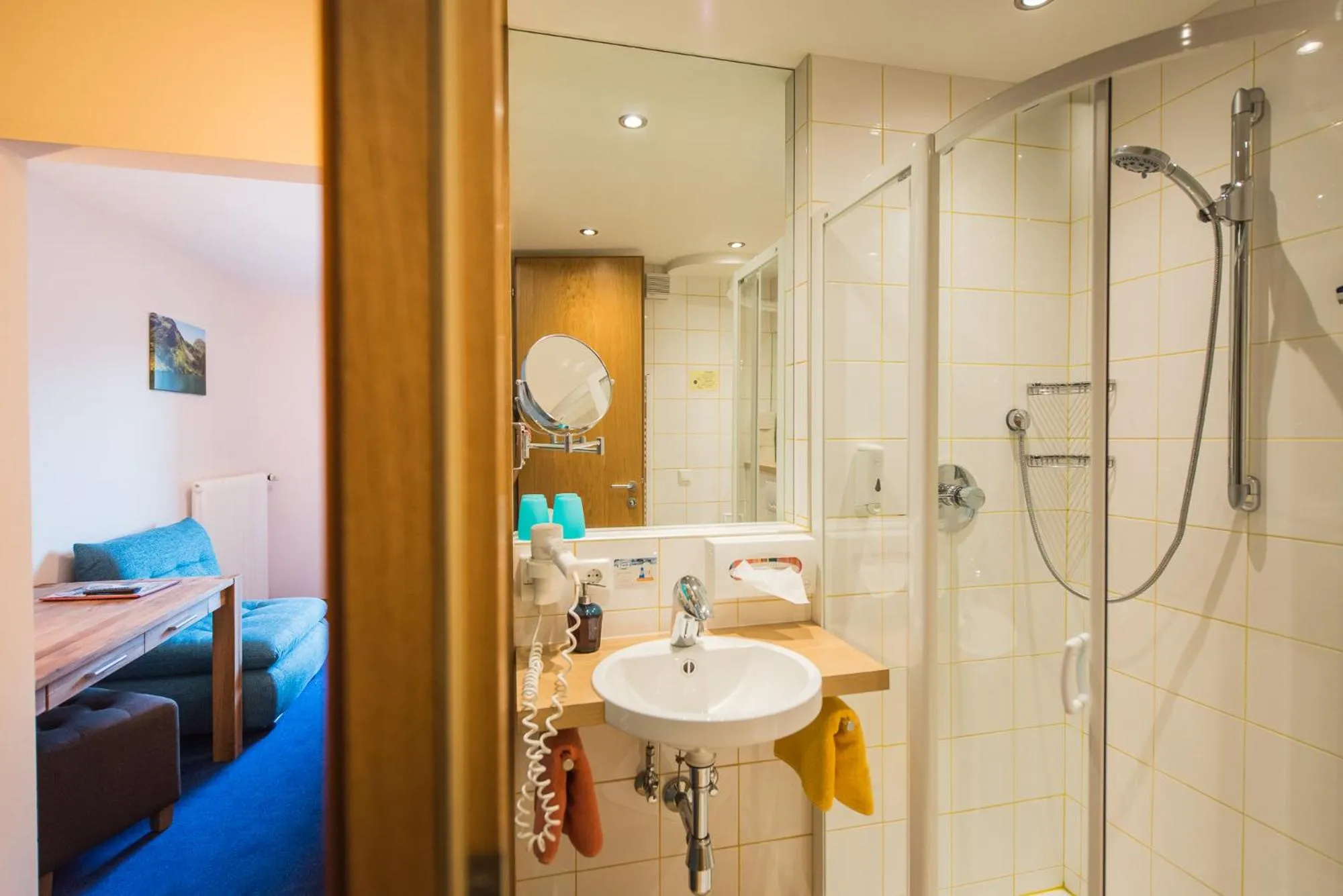 Bathroom in Hotel Mosermandl