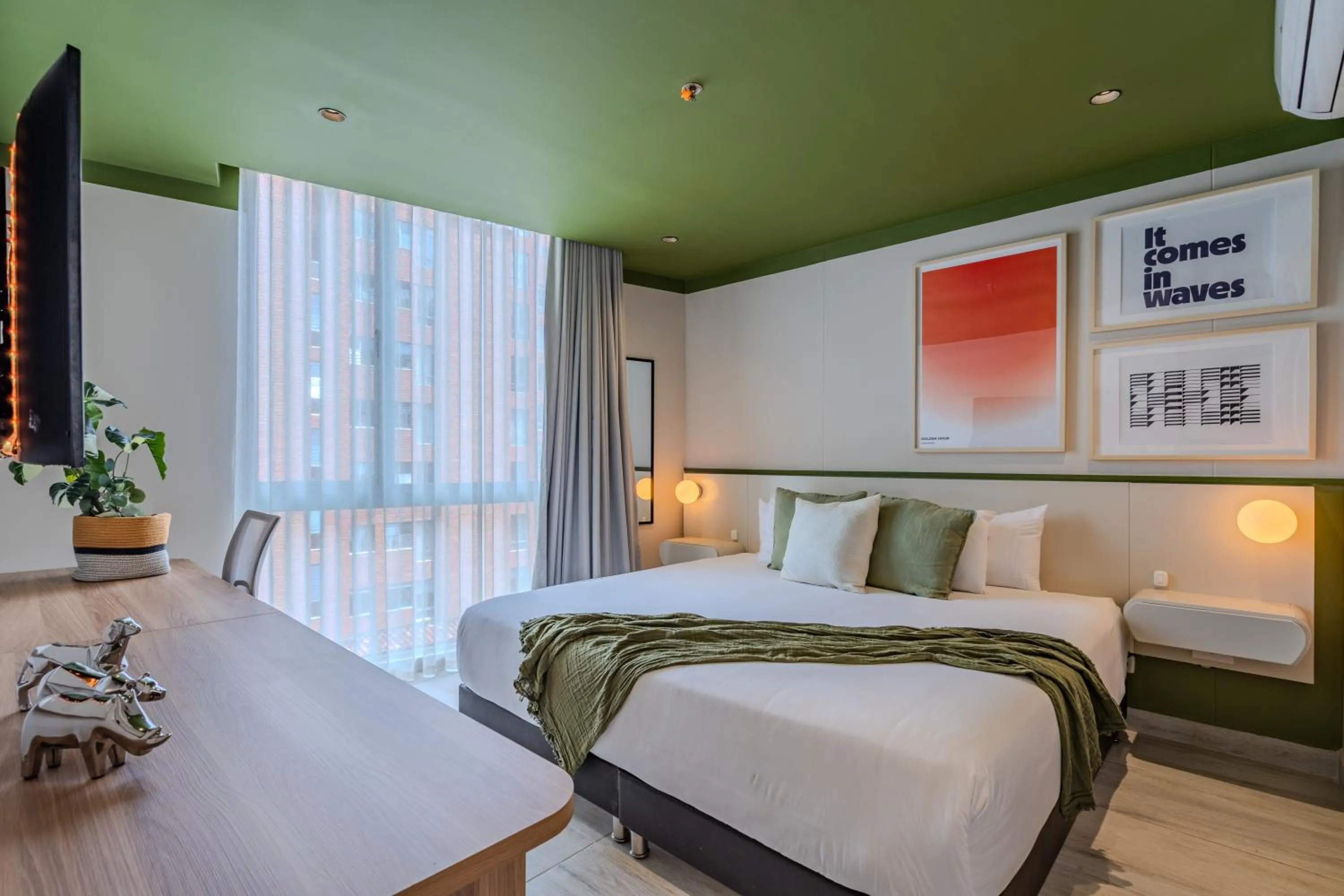 Bed in Soul Lifestyle Hotel