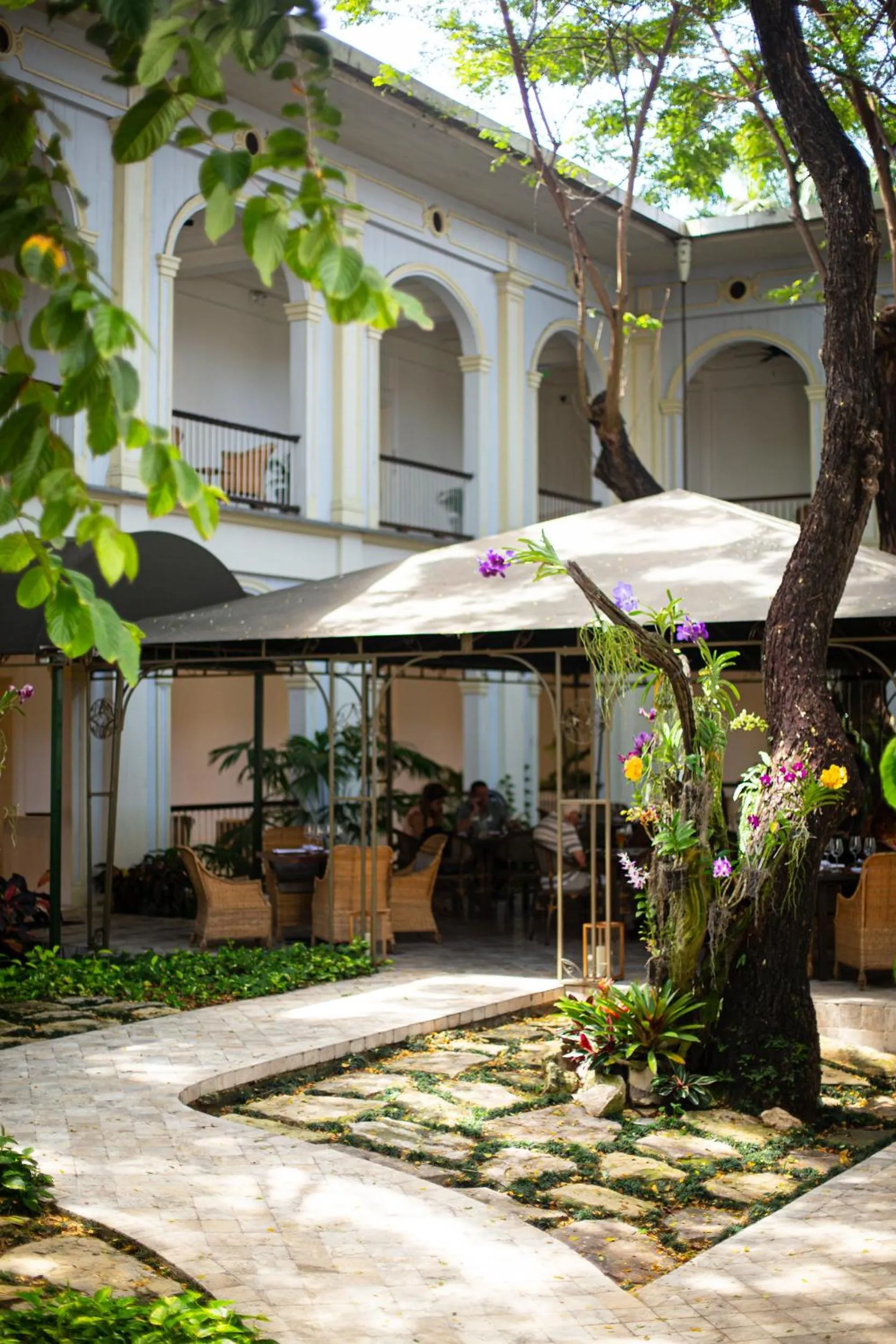 Patio in Hotel del Parque