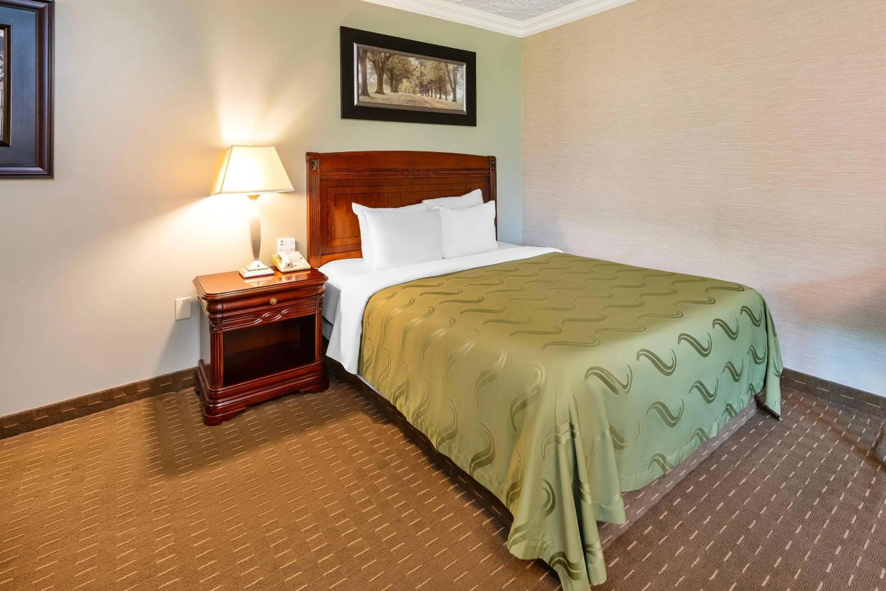 Bedroom, Bed in Rodeway Inn Festival