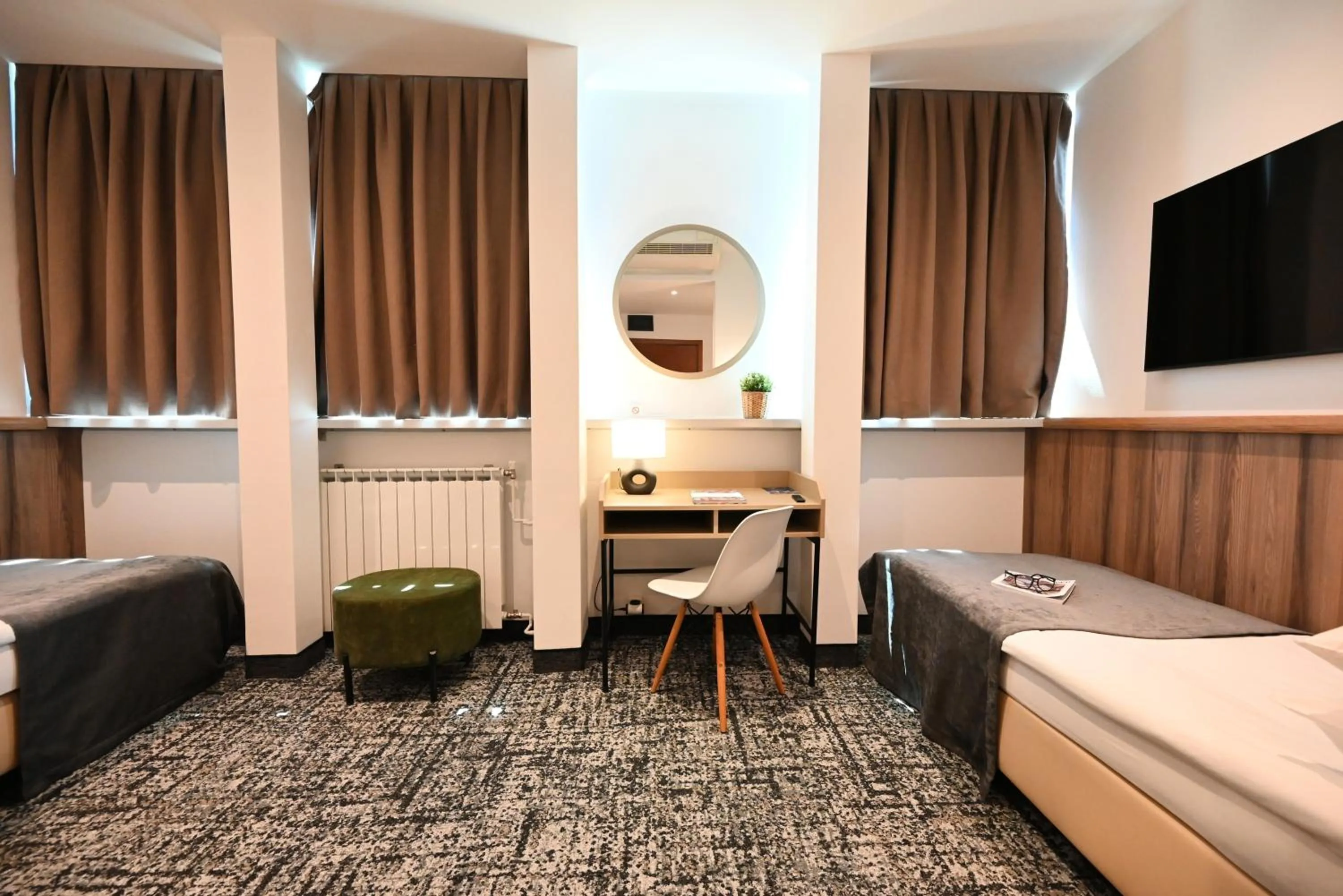 Bed in Hotel Central